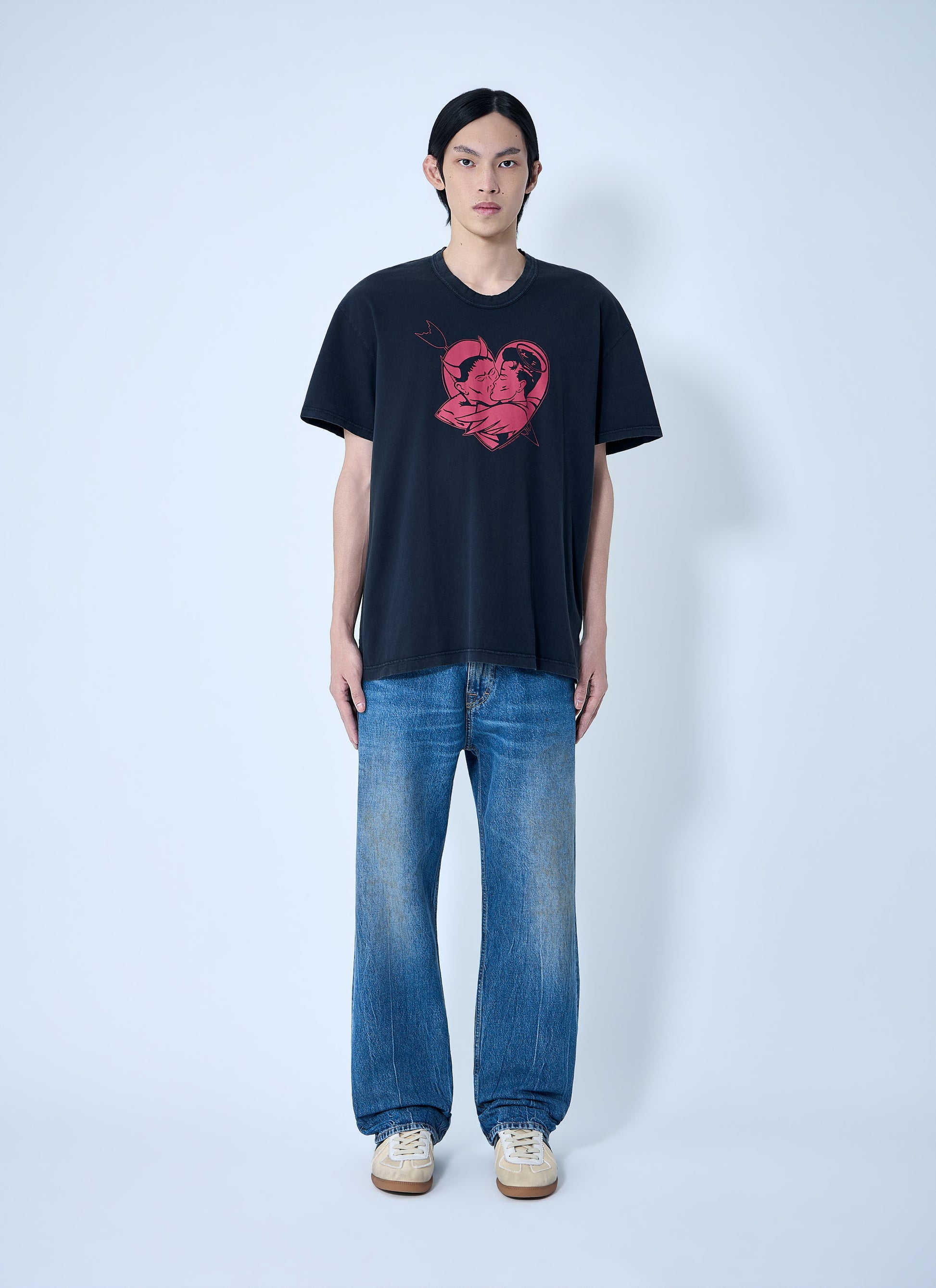 Our Legacy Men Love Story Print T-Shirt OUR LEGACY