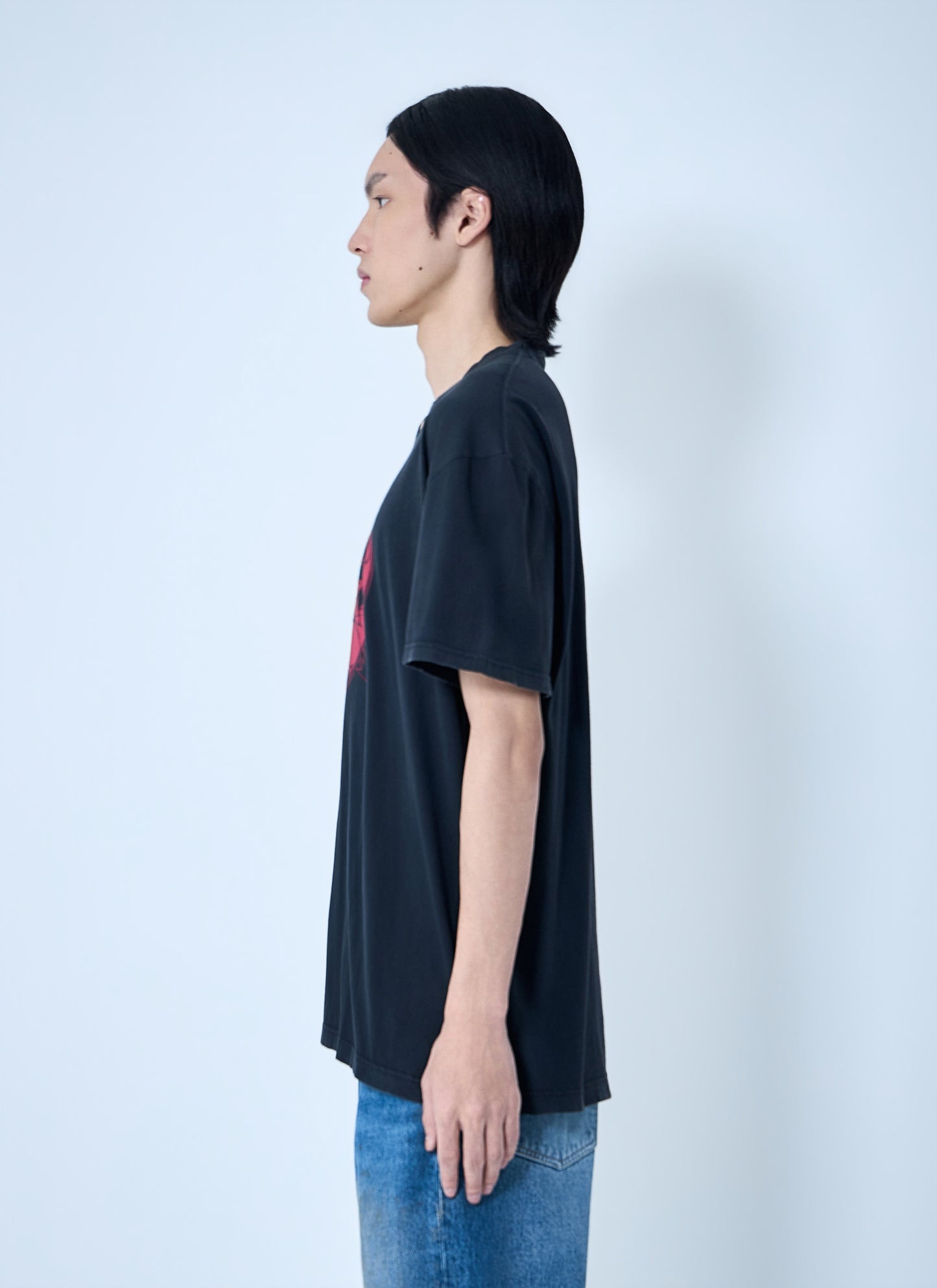 Our Legacy Men Love Story Print T-Shirt OUR LEGACY