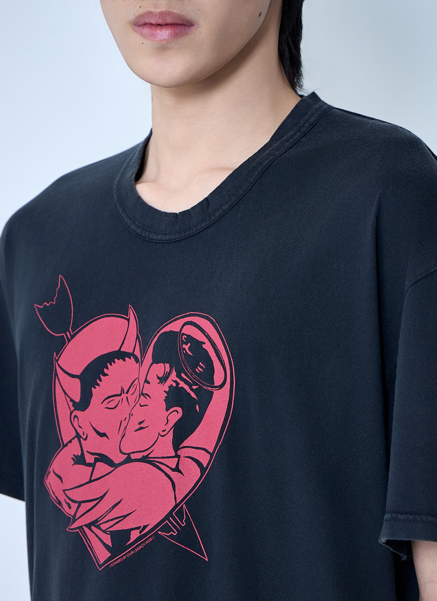 Our Legacy Men Love Story Print T-Shirt OUR LEGACY