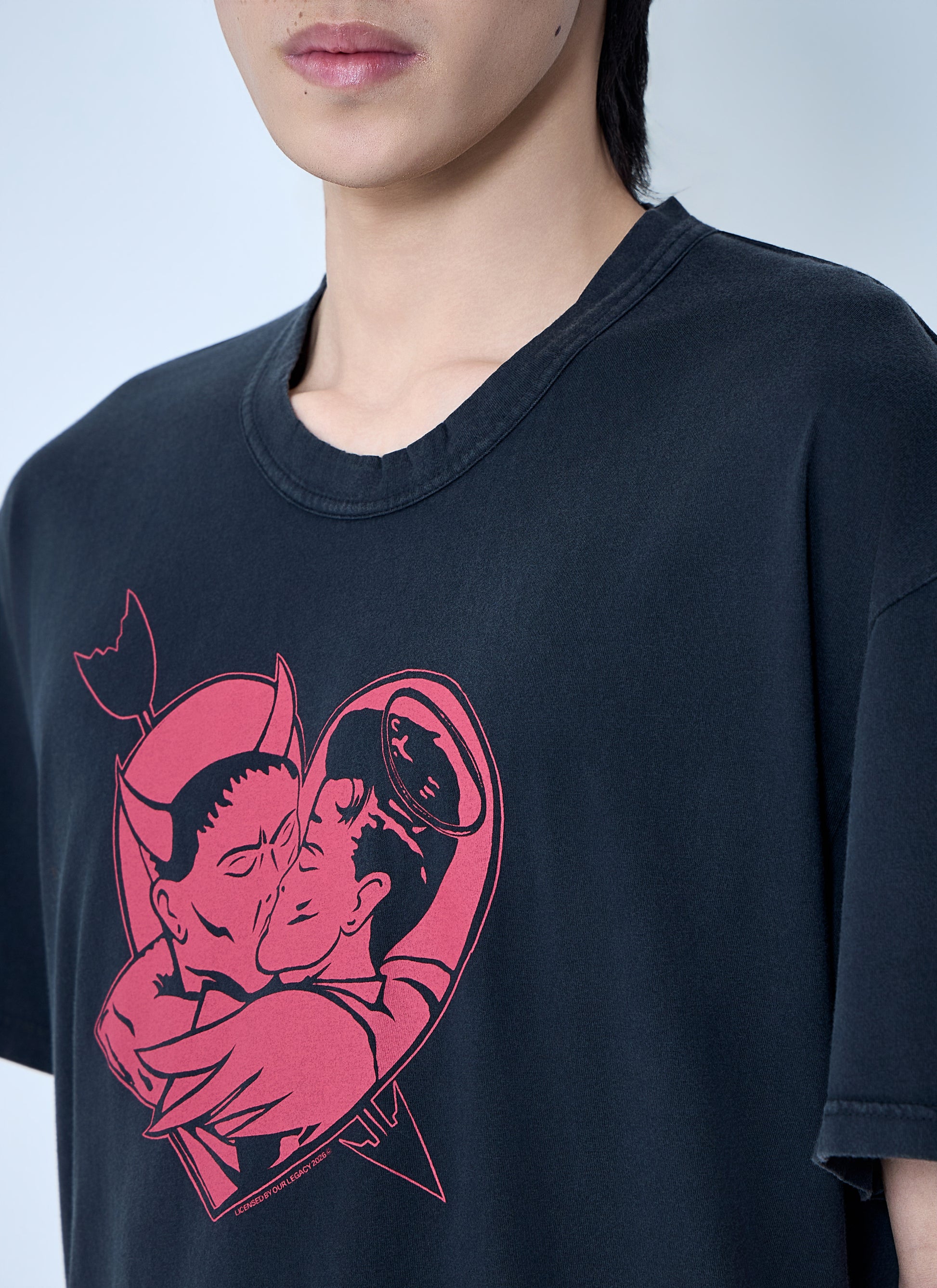Our Legacy Men Love Story Print T-Shirt OUR LEGACY