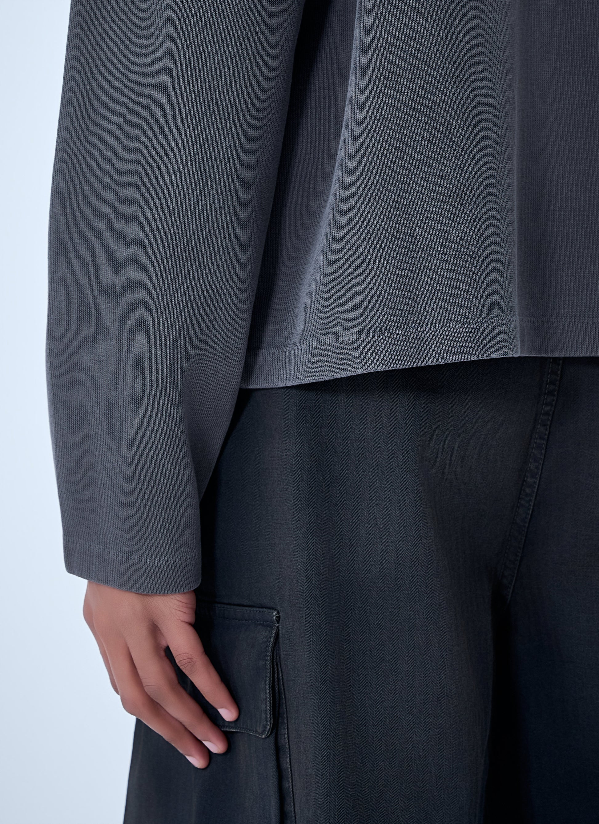 Our Legacy Men Shrunken Zip-Up Sweatshirt OUR LEGACY