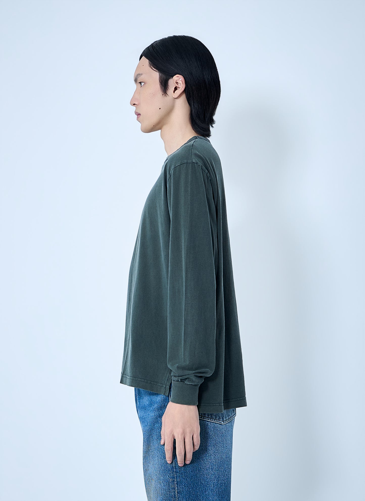 Our Legacy Men Cruise Longsleeve Antique Phantom Legacy Jersey OUR LEGACY