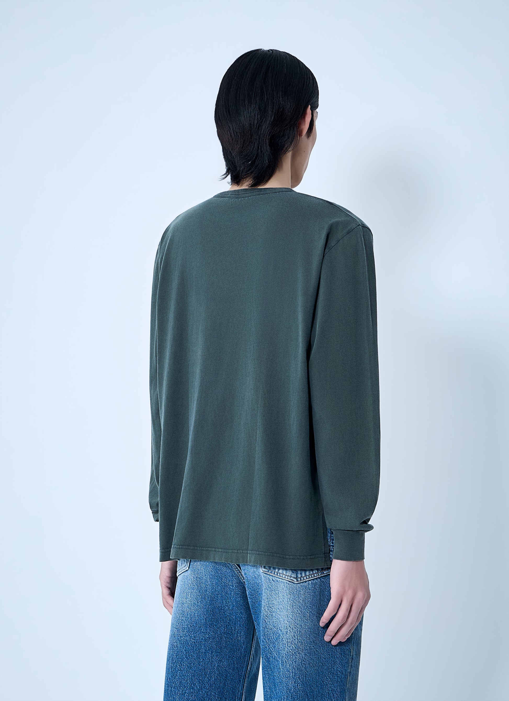Our Legacy Men Cruise Longsleeve Antique Phantom Legacy Jersey OUR LEGACY