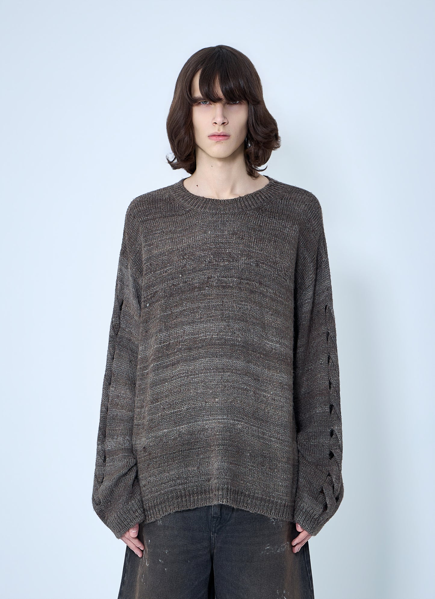 Our Legacy Men Popover Roundneck Sweater OUR LEGACY