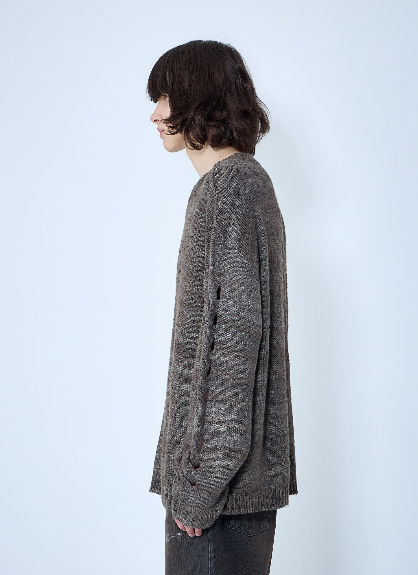 Our Legacy Men Popover Roundneck Sweater OUR LEGACY