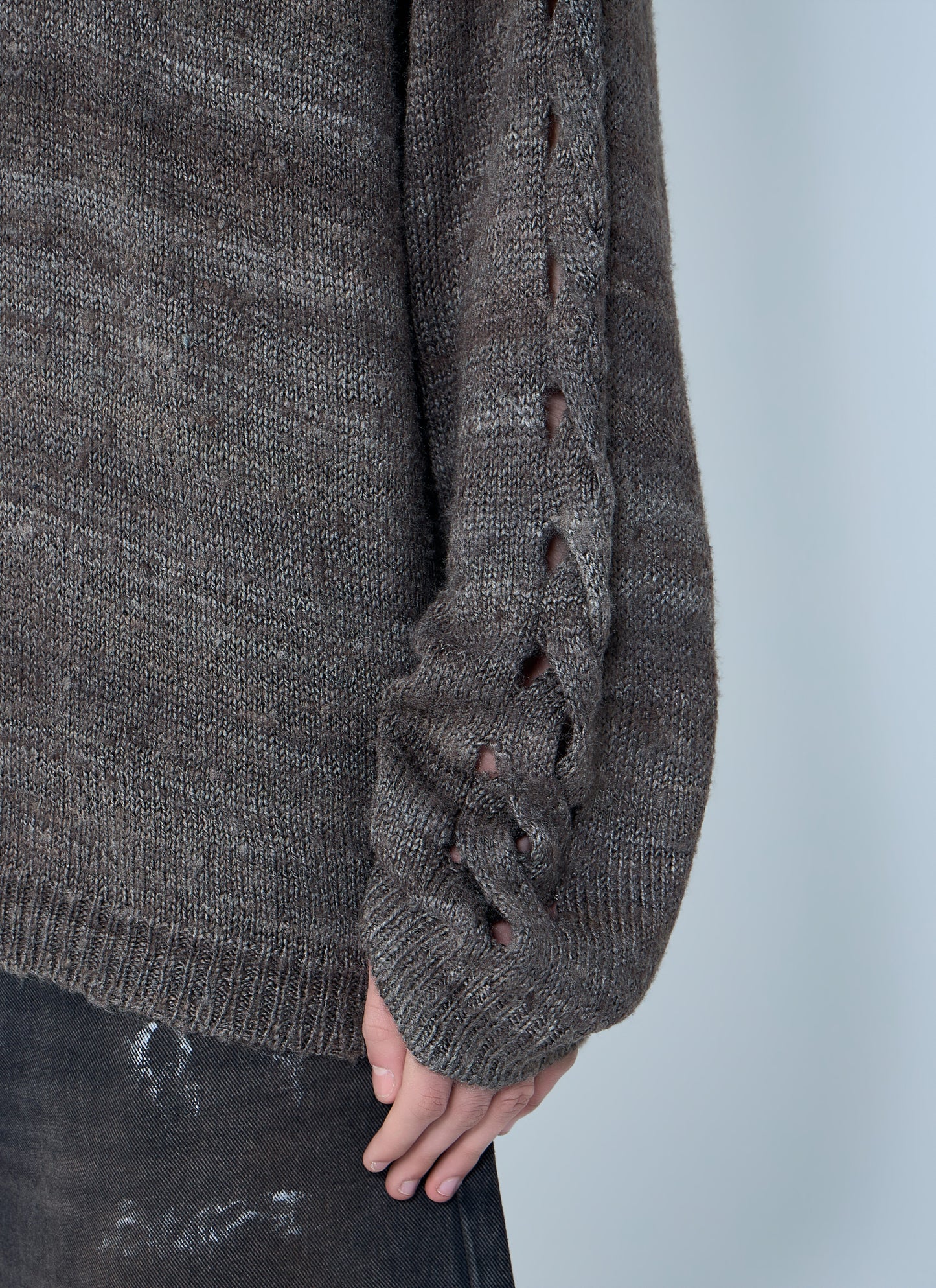 Our Legacy Men Popover Roundneck Sweater OUR LEGACY