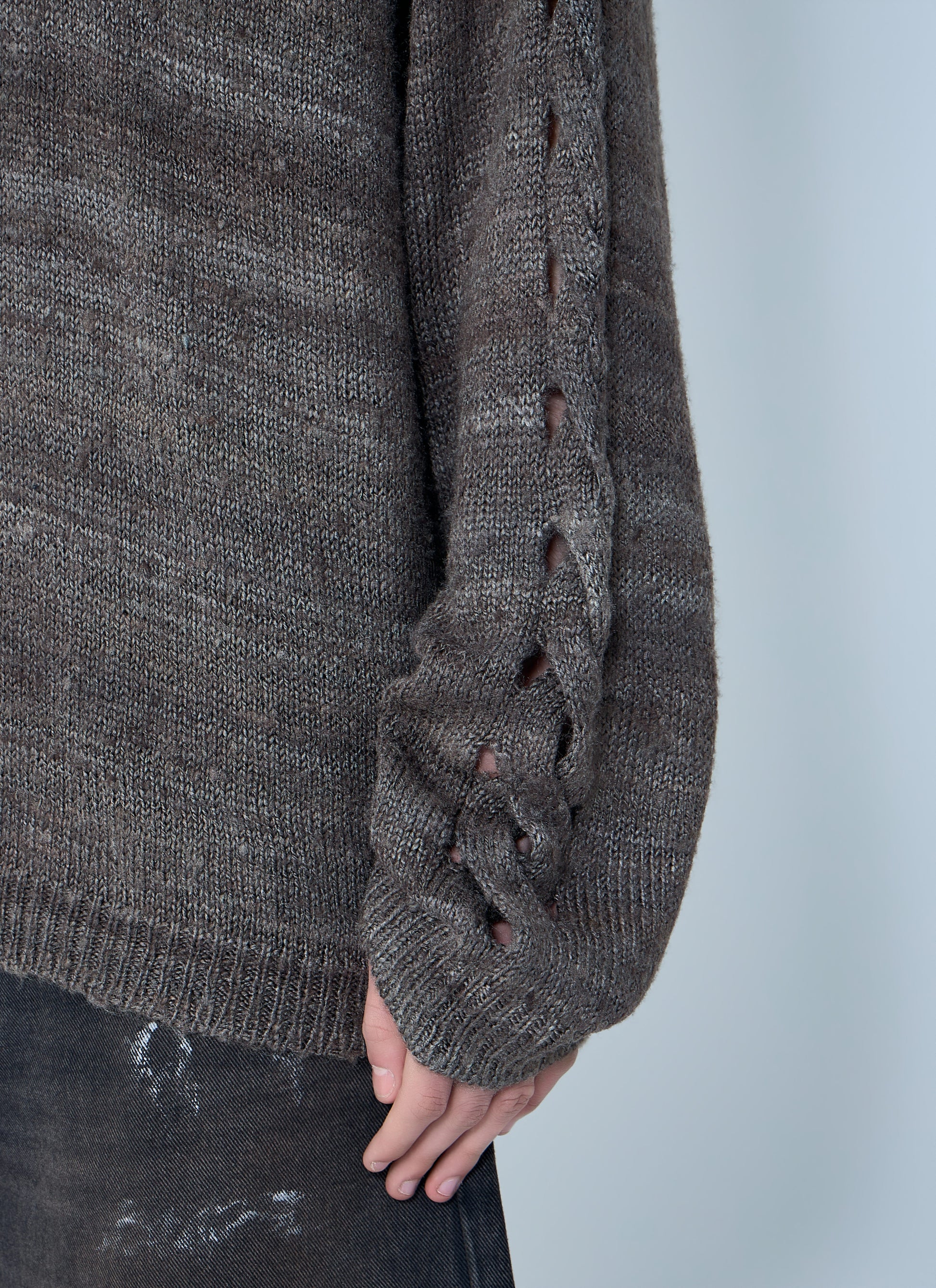 Our Legacy Men Popover Roundneck Sweater OUR LEGACY