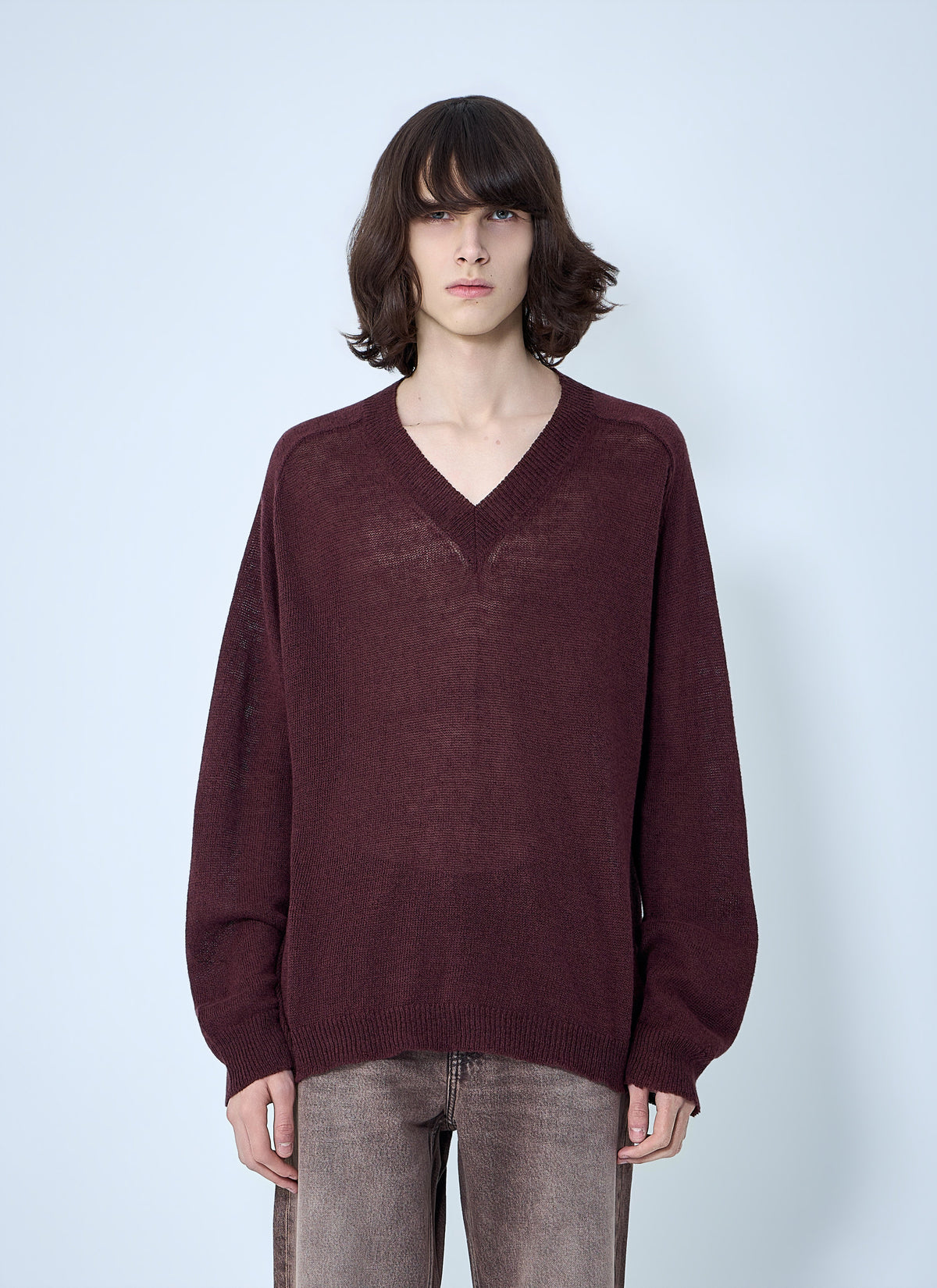 Our Legacy Men Rue V-Neck  Jumper OUR LEGACY