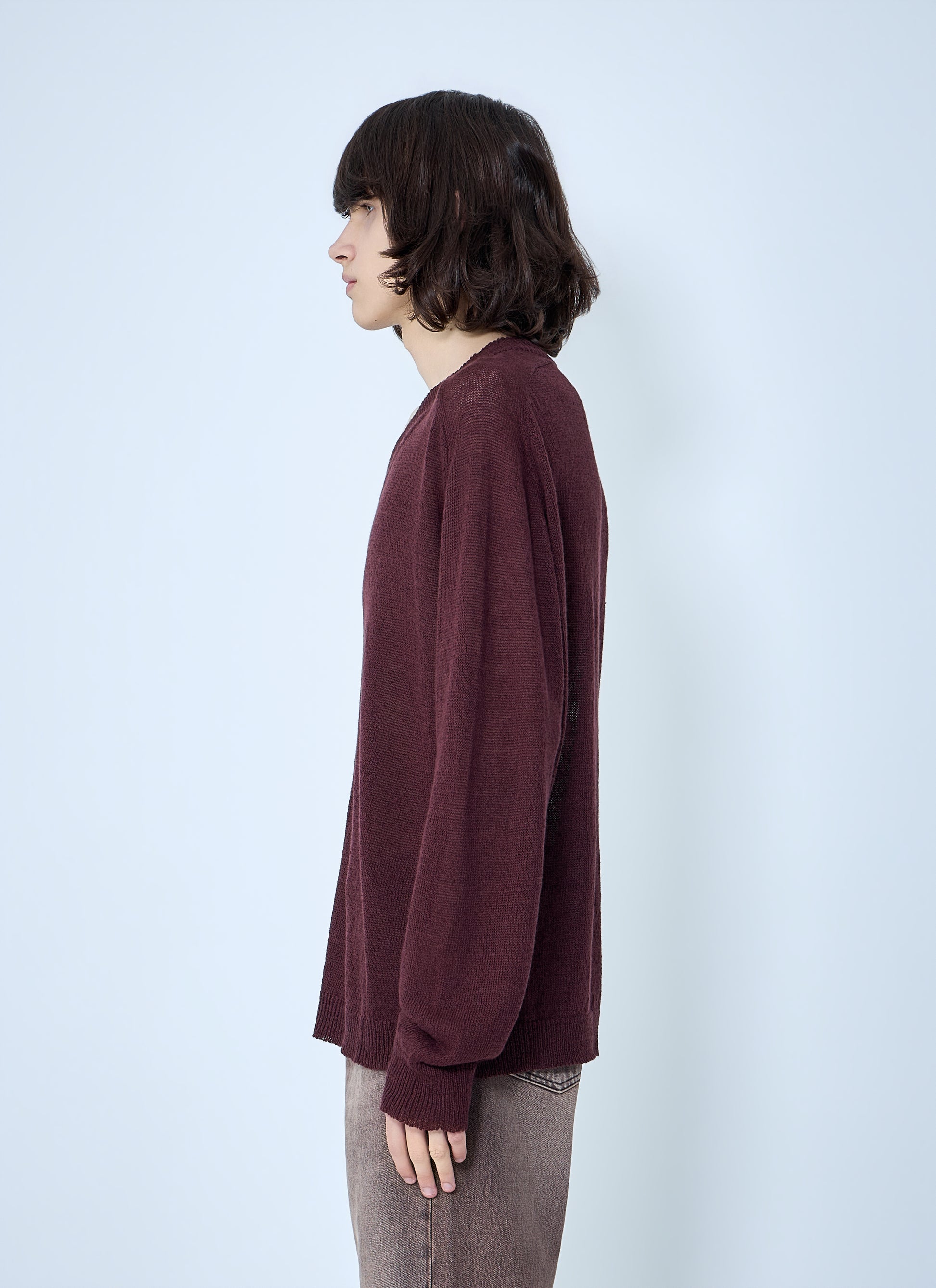 Our Legacy Men Rue V-Neck  Jumper OUR LEGACY