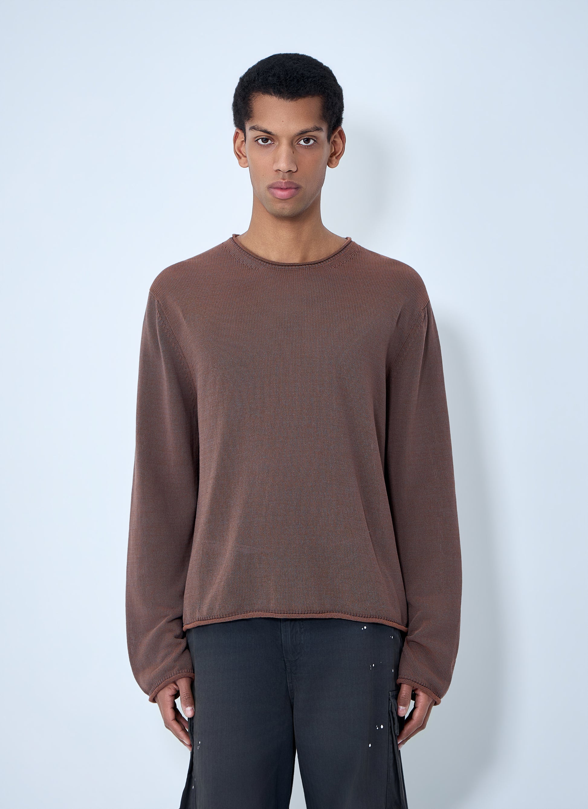Our Legacy Men Rigid Popover Sweater OUR LEGACY