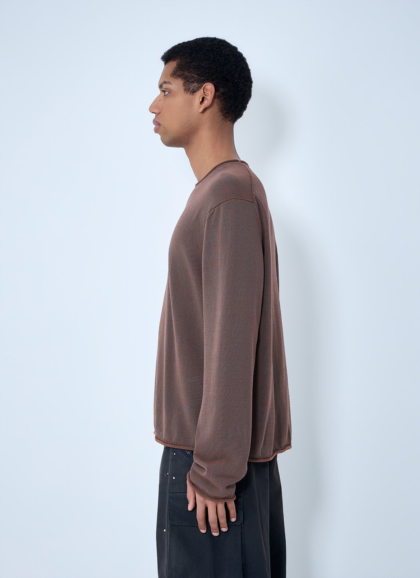 Our Legacy Men Rigid Popover Sweater OUR LEGACY