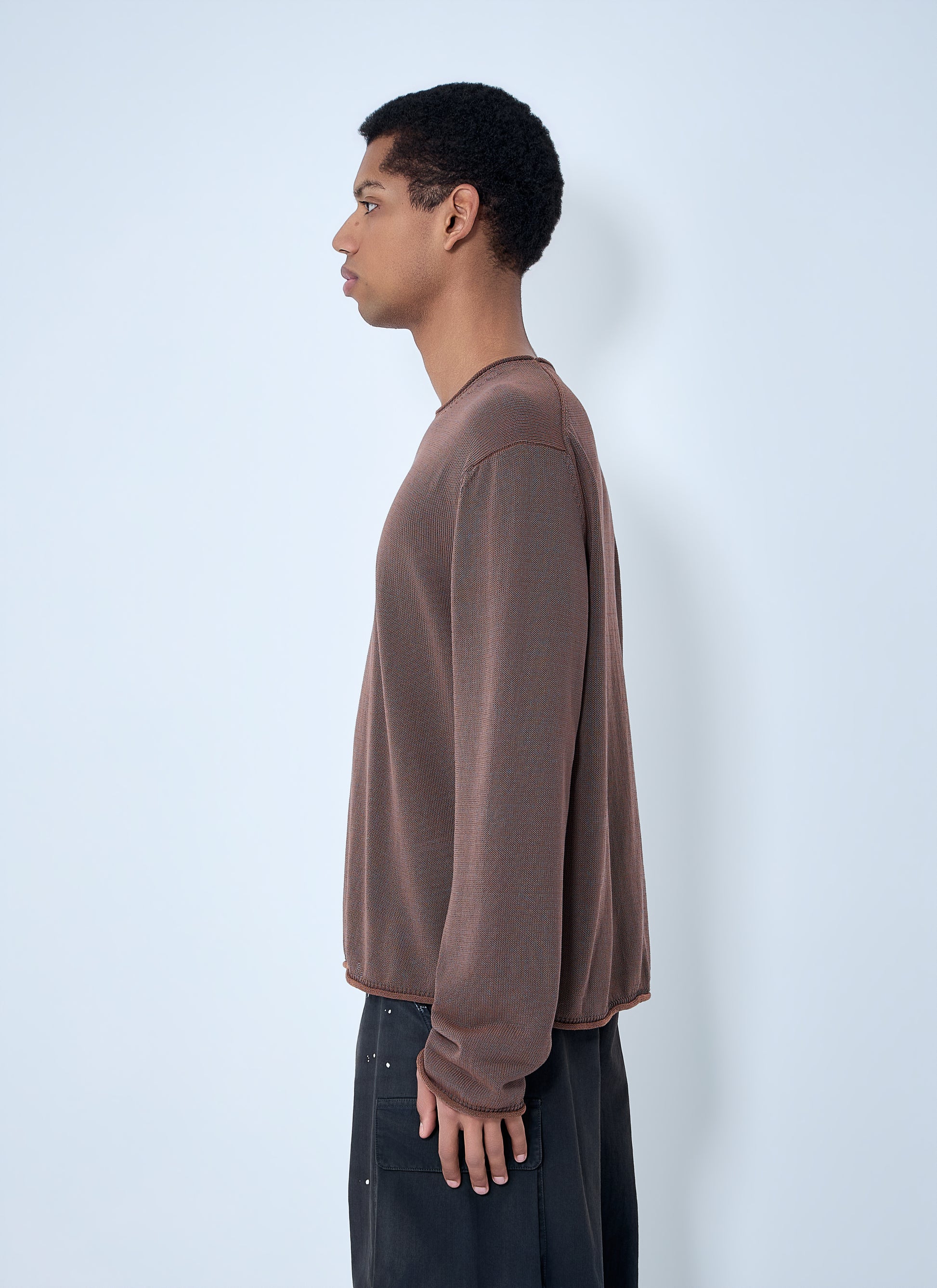 Our Legacy Men Rigid Popover Sweater OUR LEGACY