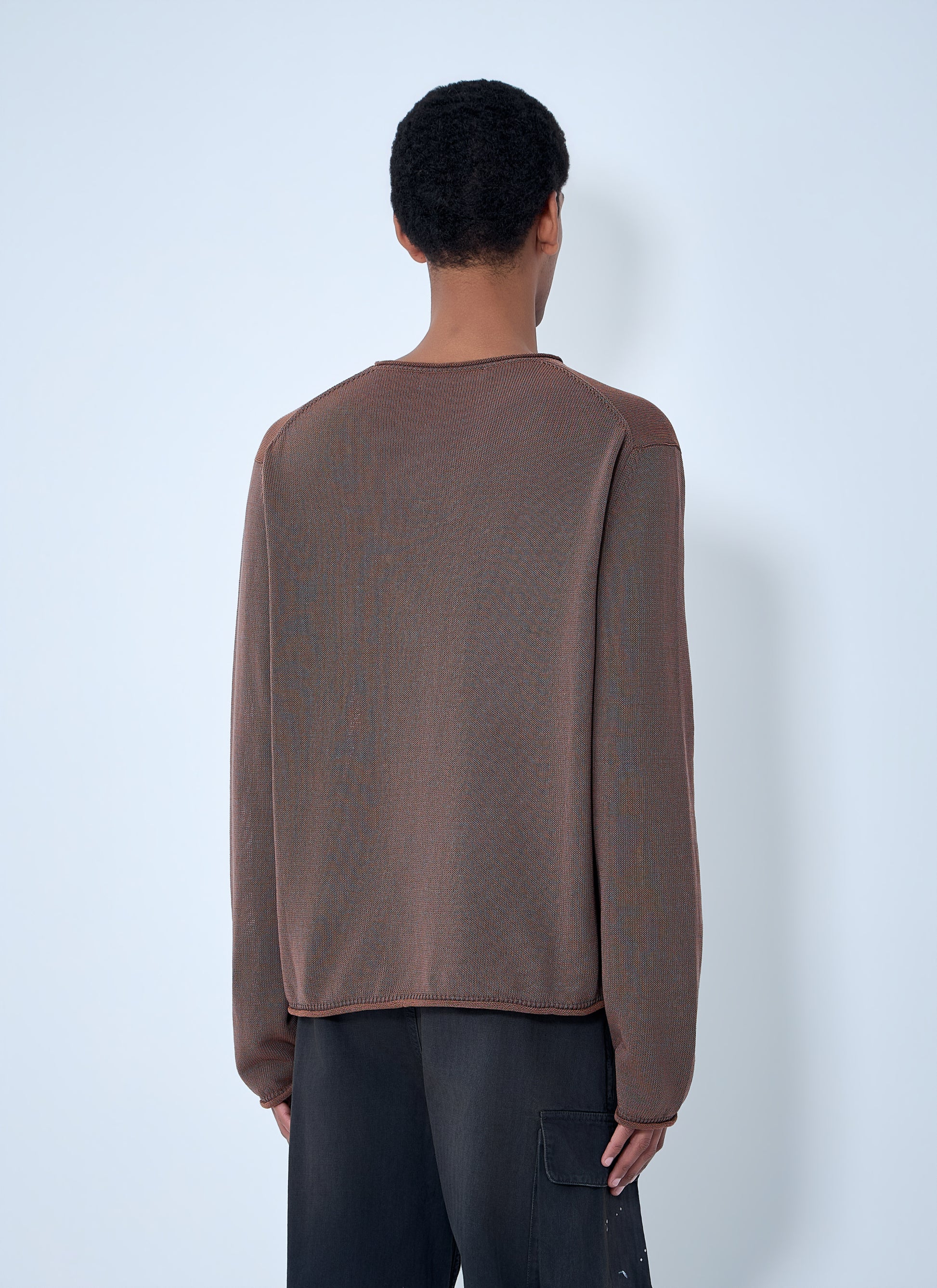 Our Legacy Men Rigid Popover Sweater OUR LEGACY