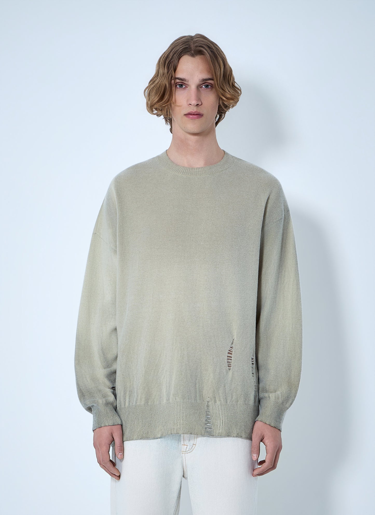 Our Legacy Men Slant Knit Sweater OUR LEGACY