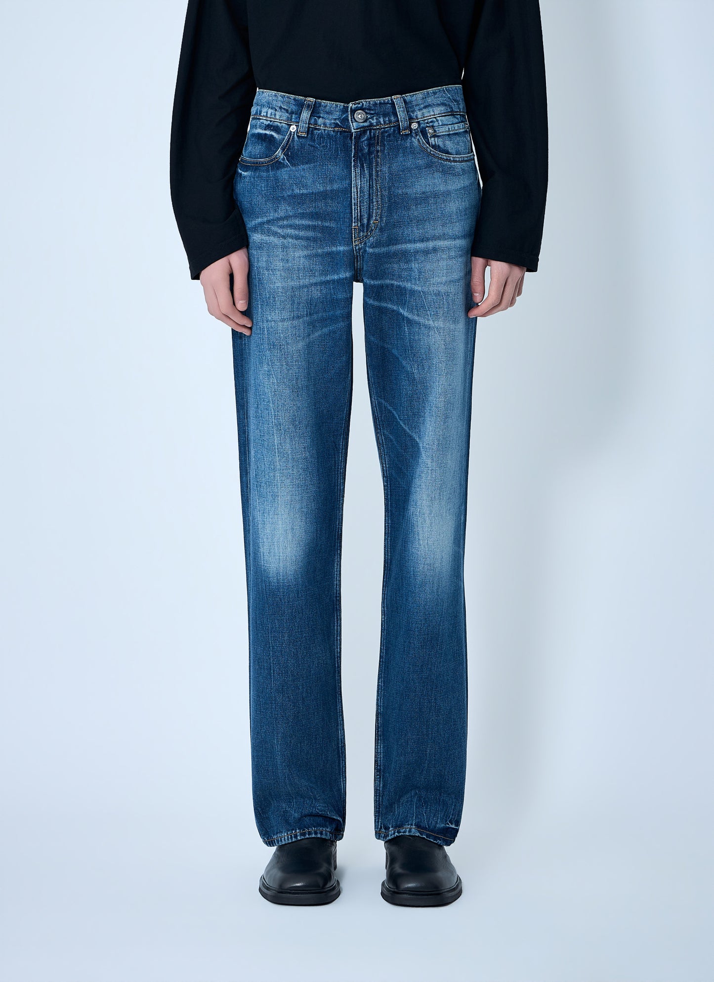 Our Legacy Men Carlson Cut Faded Jeans OUR LEGACY