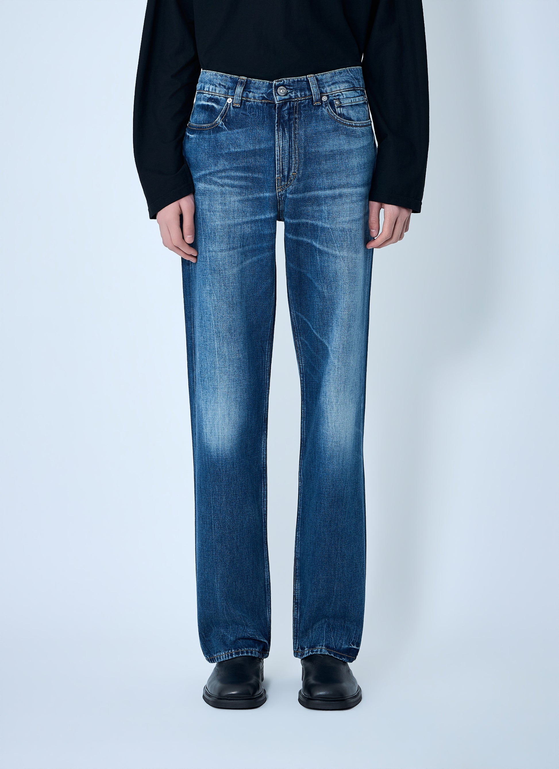 Our Legacy Men Carlson Cut Faded Jeans OUR LEGACY