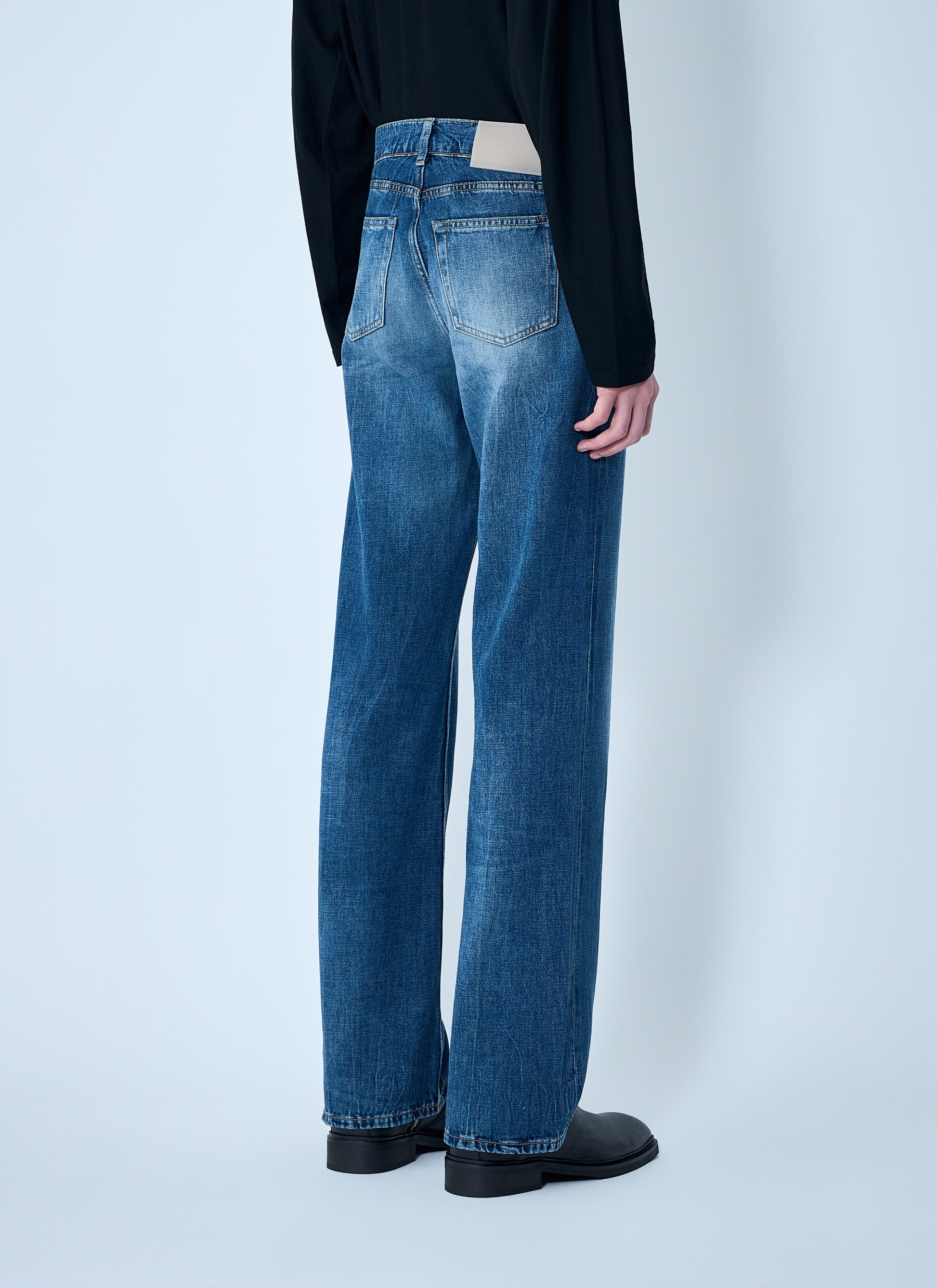 Our Legacy Men Carlson Cut Faded Jeans OUR LEGACY