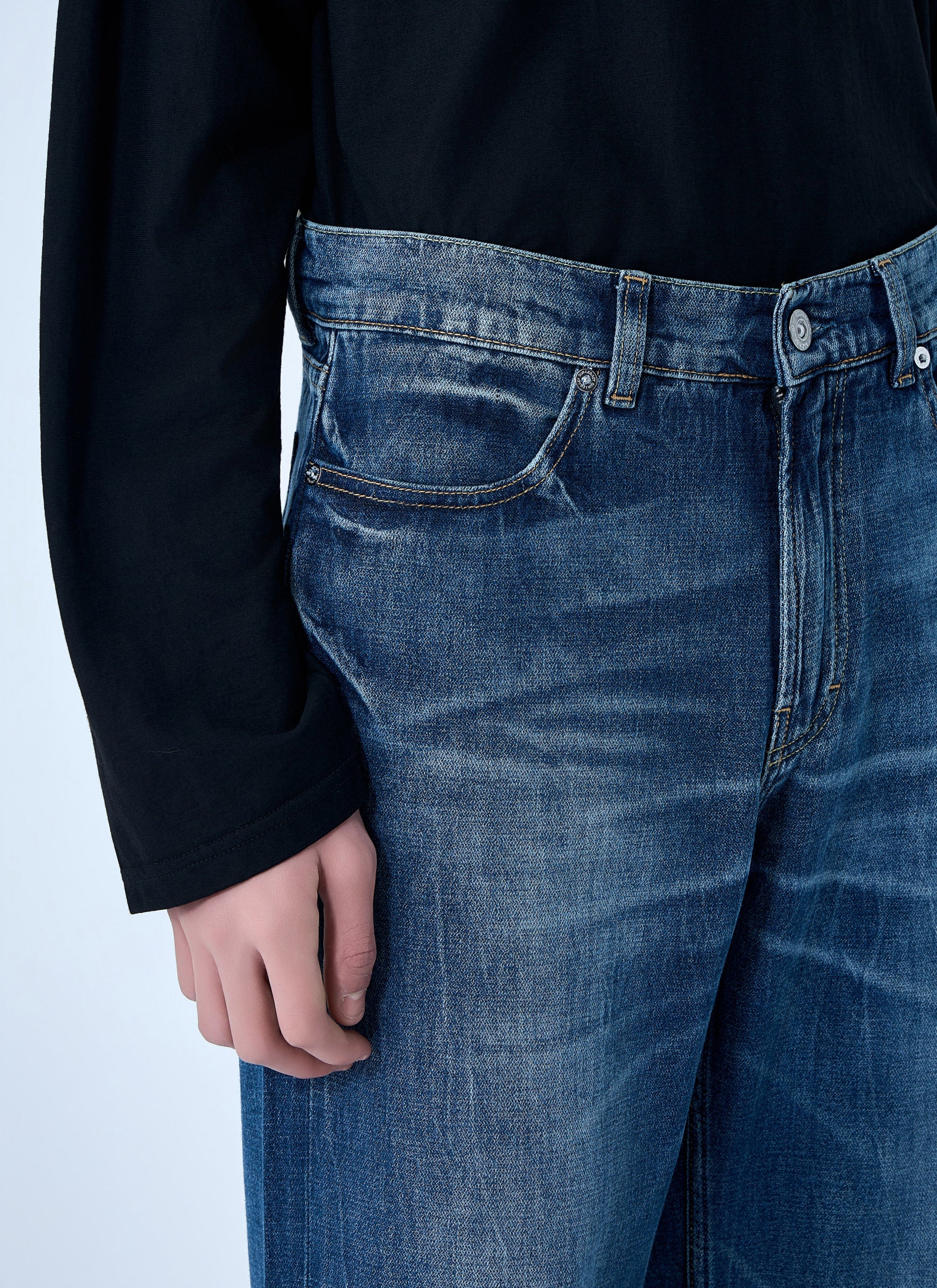 Our Legacy Men Carlson Cut Faded Jeans OUR LEGACY