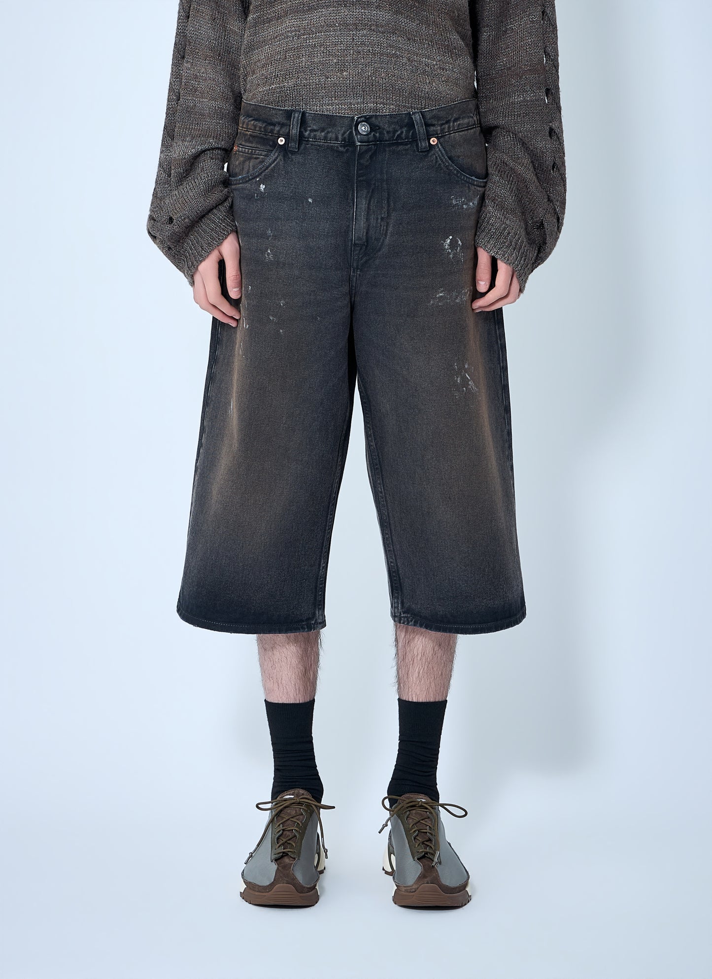 Our Legacy Men Capri Cut Shorts OUR LEGACY