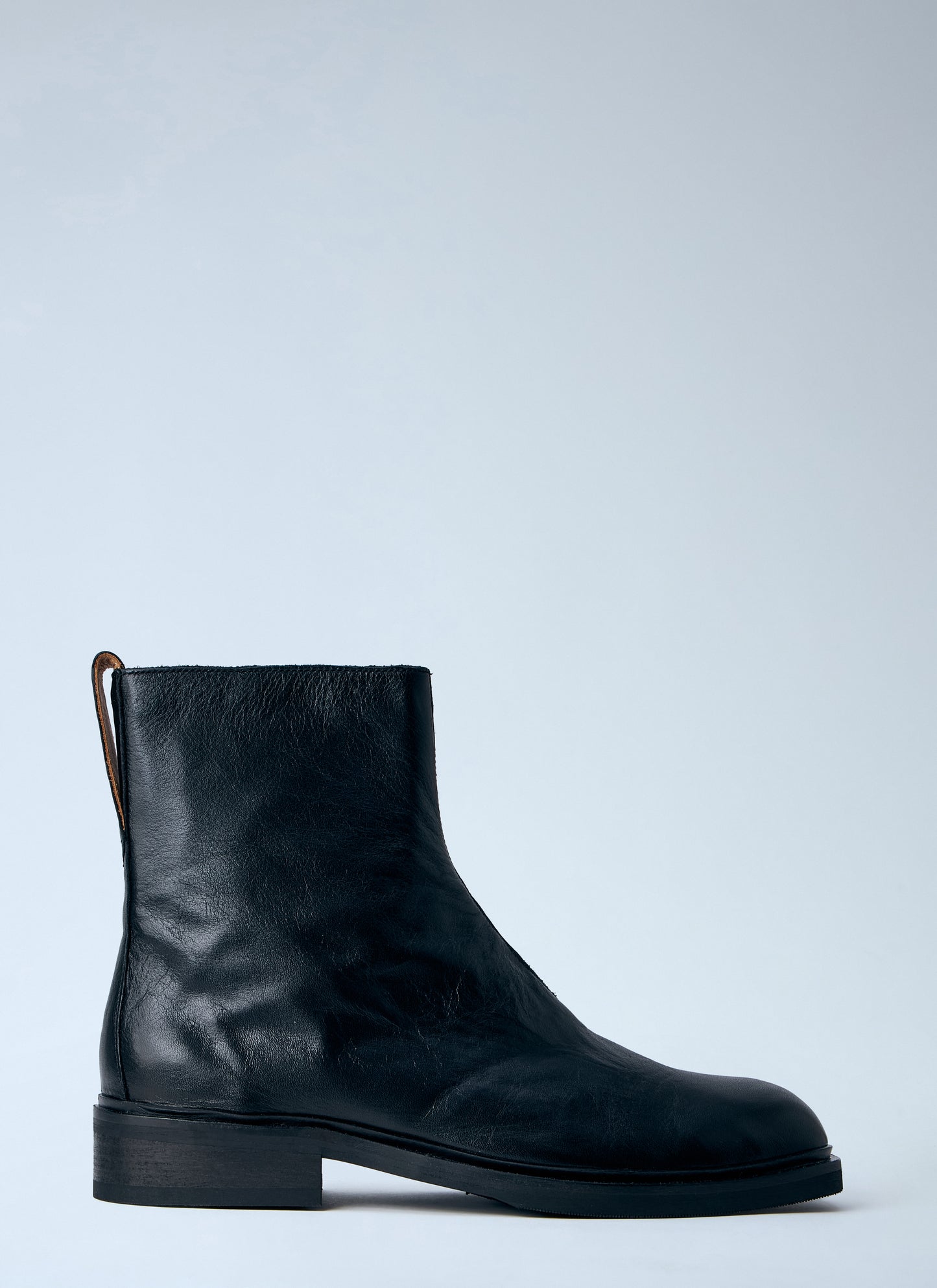 Our Legacy Men Daimono Zip Leather Boots OUR LEGACY