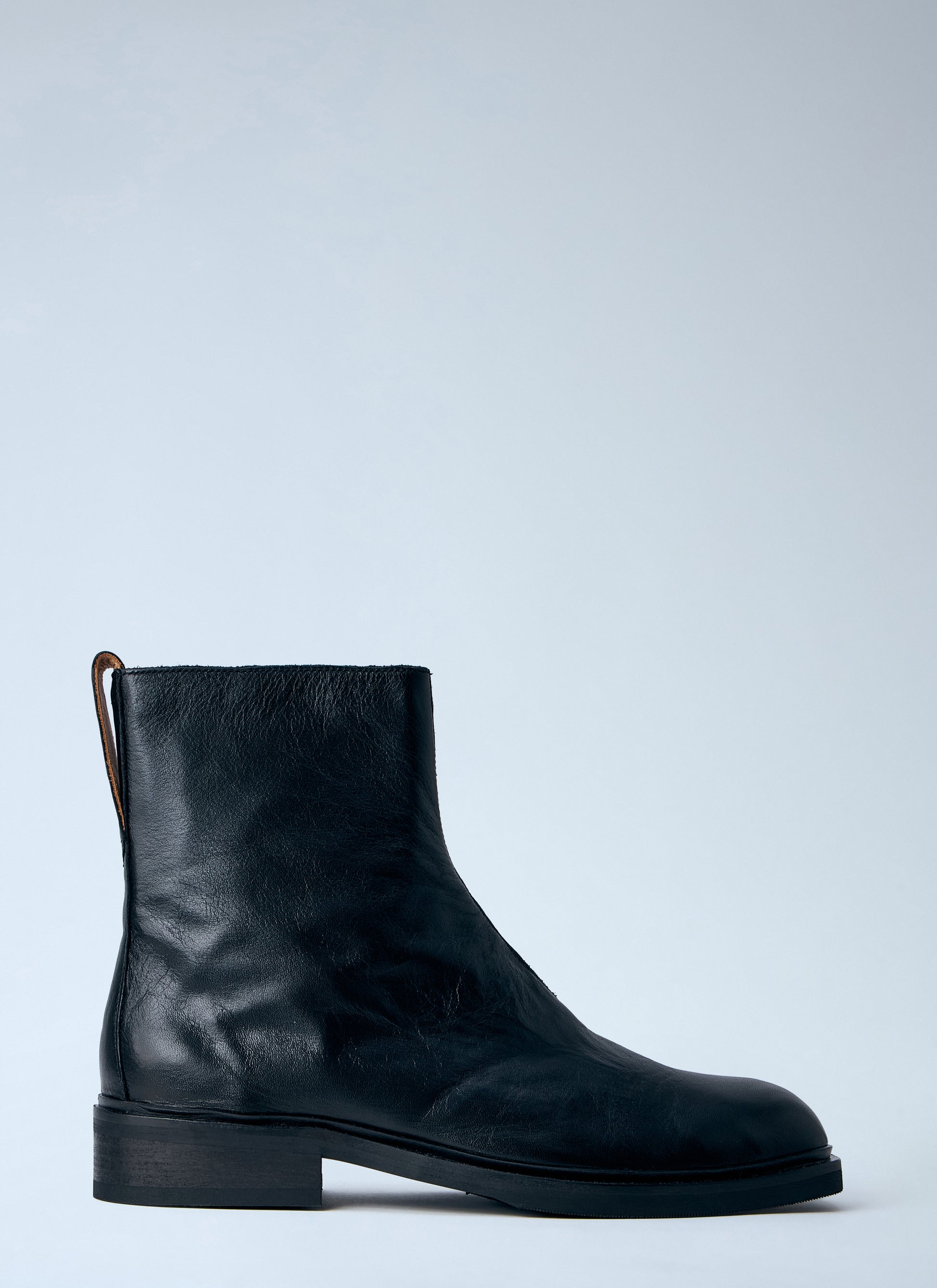 Our Legacy Men Daimono Zip Leather Boots OUR LEGACY