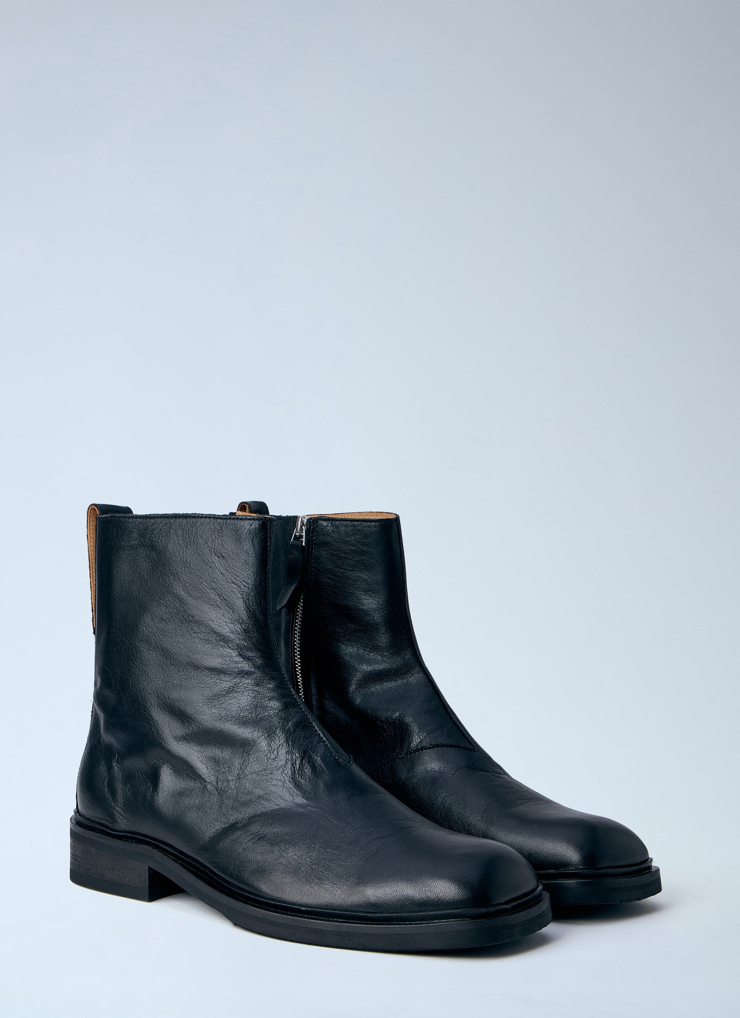 Our Legacy Men Daimono Zip Leather Boots OUR LEGACY