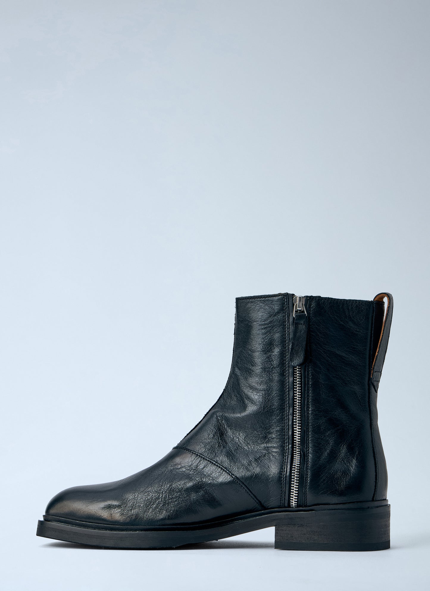 Our Legacy Men Daimono Zip Leather Boots OUR LEGACY