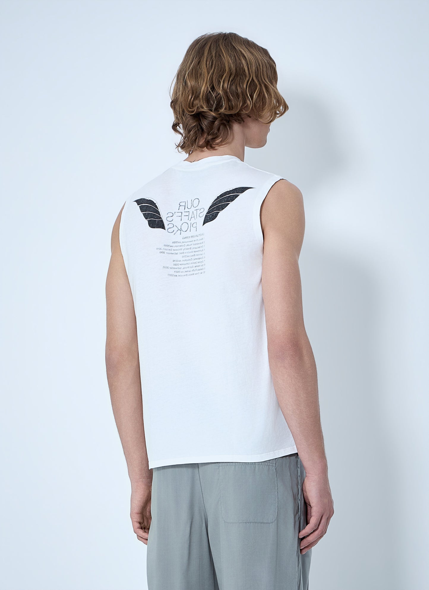 Our Legacy Men Breathe Tank Top OUR LEGACY