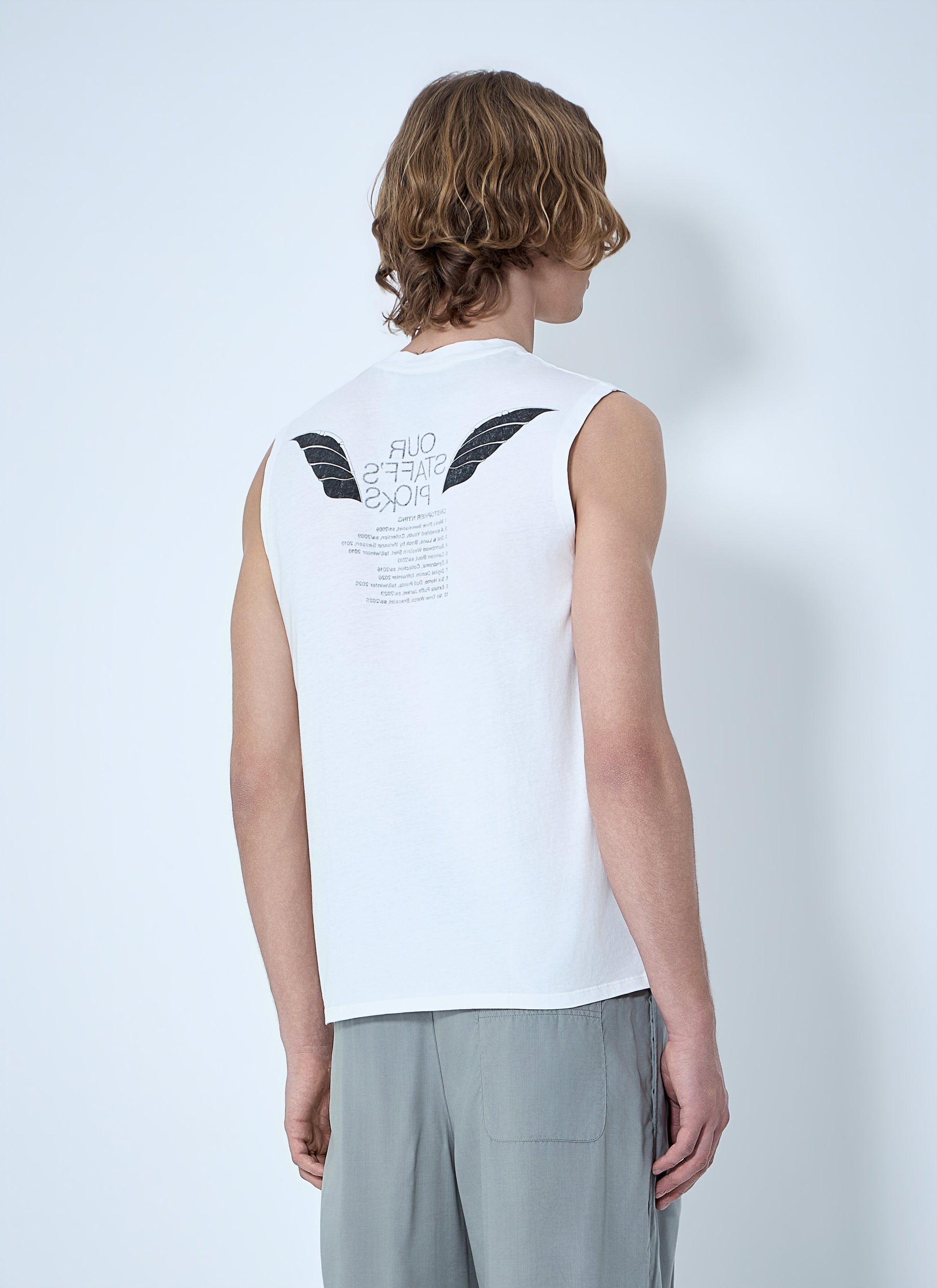 Our Legacy Men Breathe Tank Top OUR LEGACY