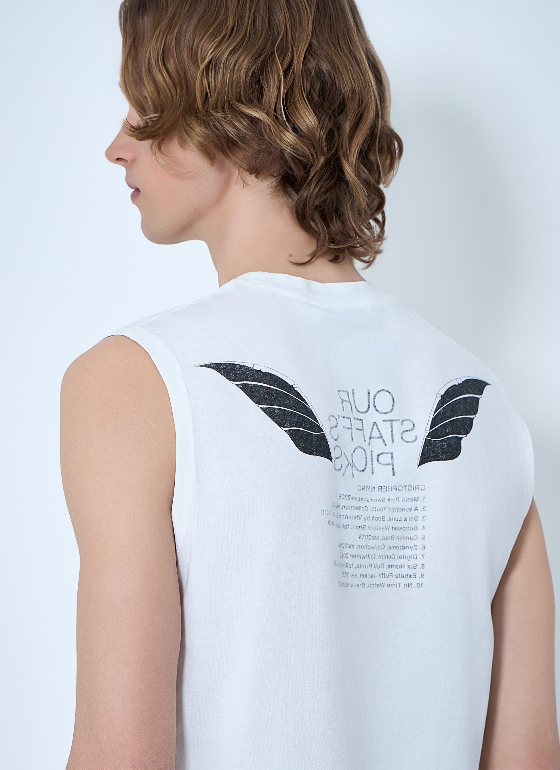 Our Legacy Men Breathe Tank Top OUR LEGACY