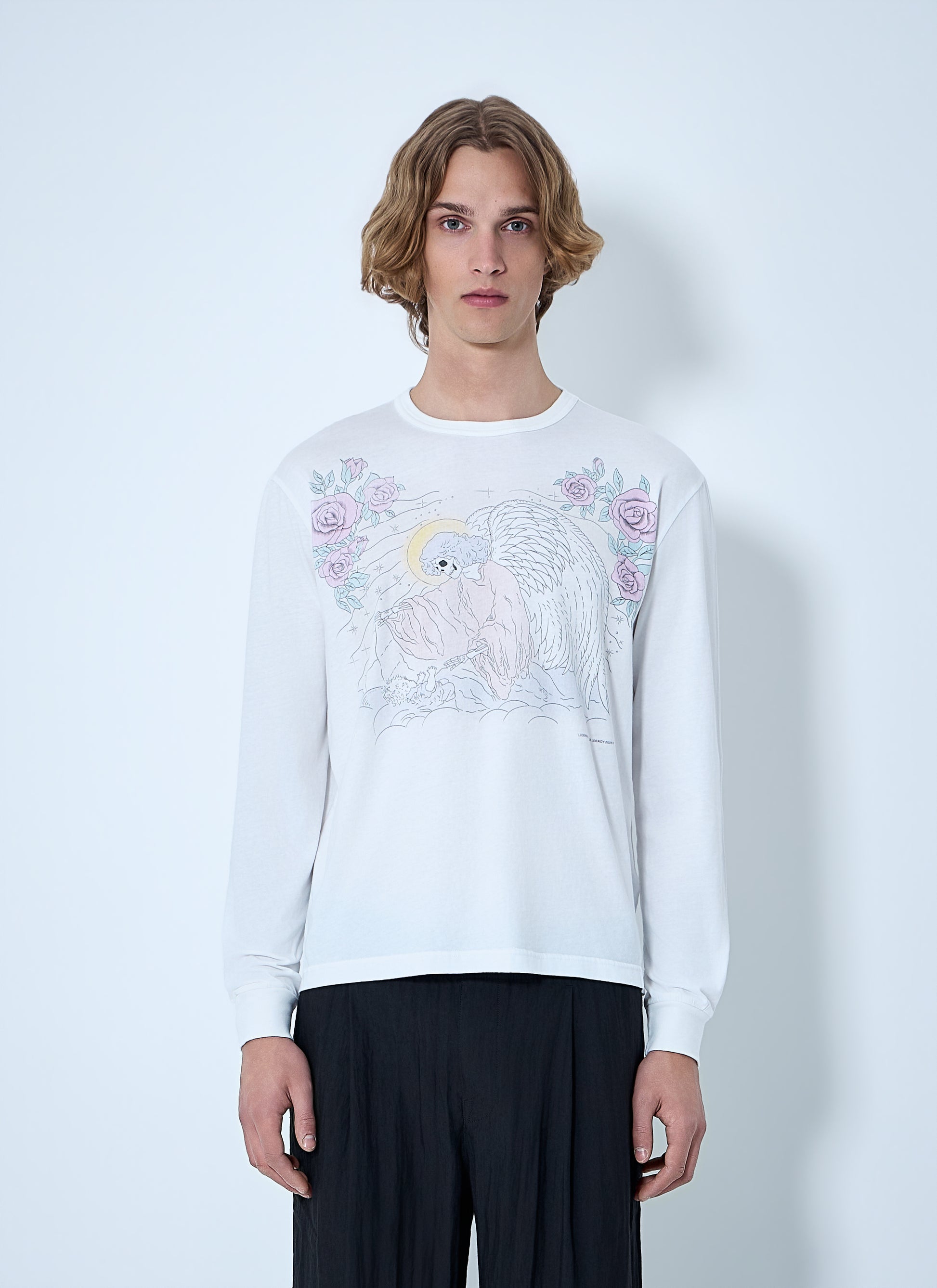 Our Legacy Men Graphic Long Sleeve T-Shirt OUR LEGACY