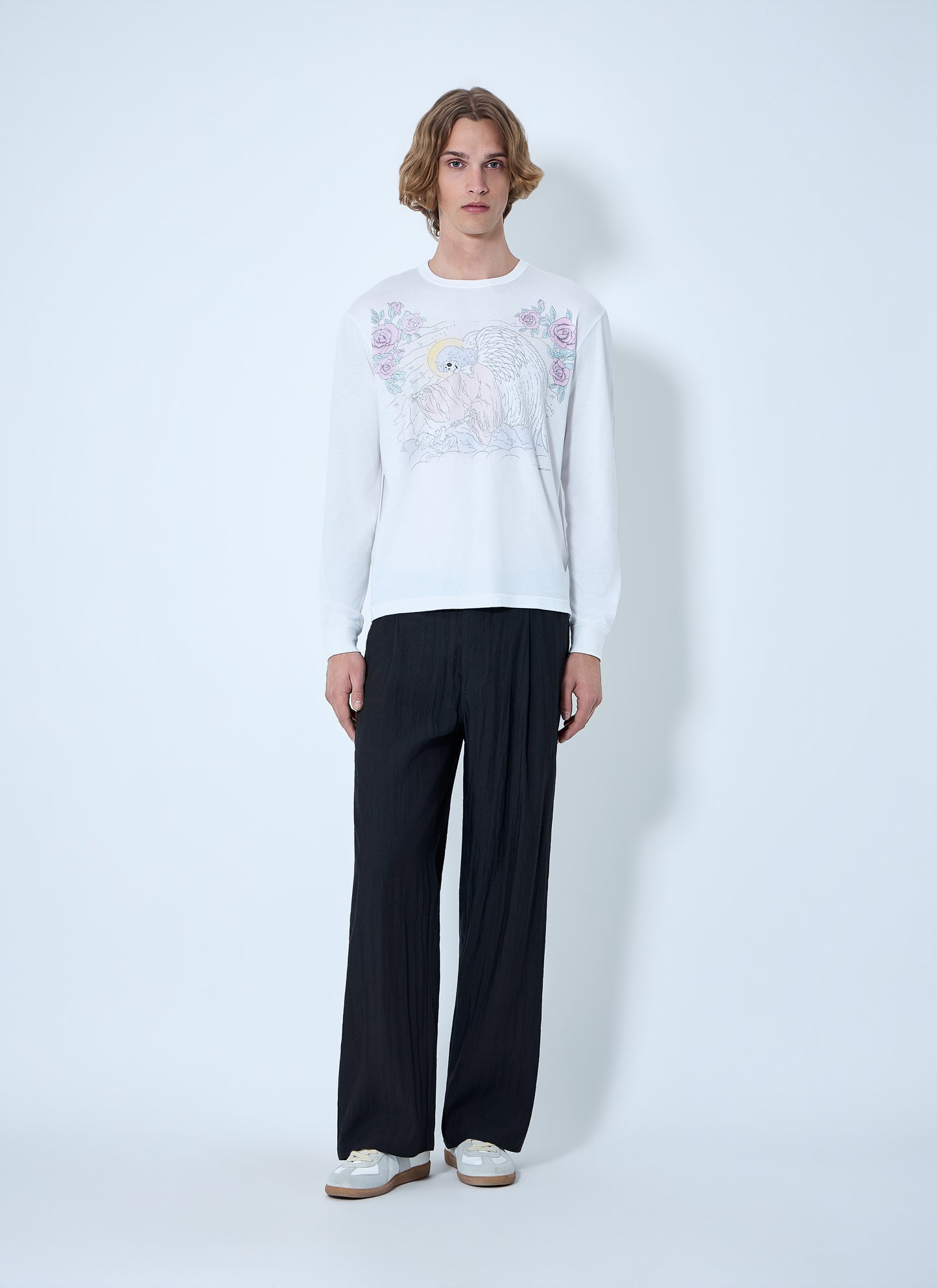 Our Legacy Men Graphic Long Sleeve T-Shirt OUR LEGACY