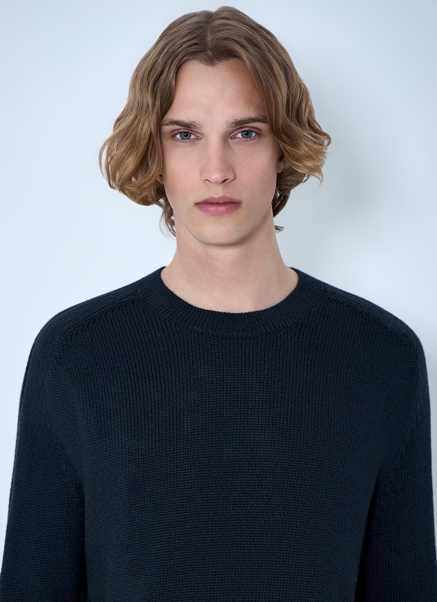 Our Legacy Men Crewneck Wool Sweater OUR LEGACY