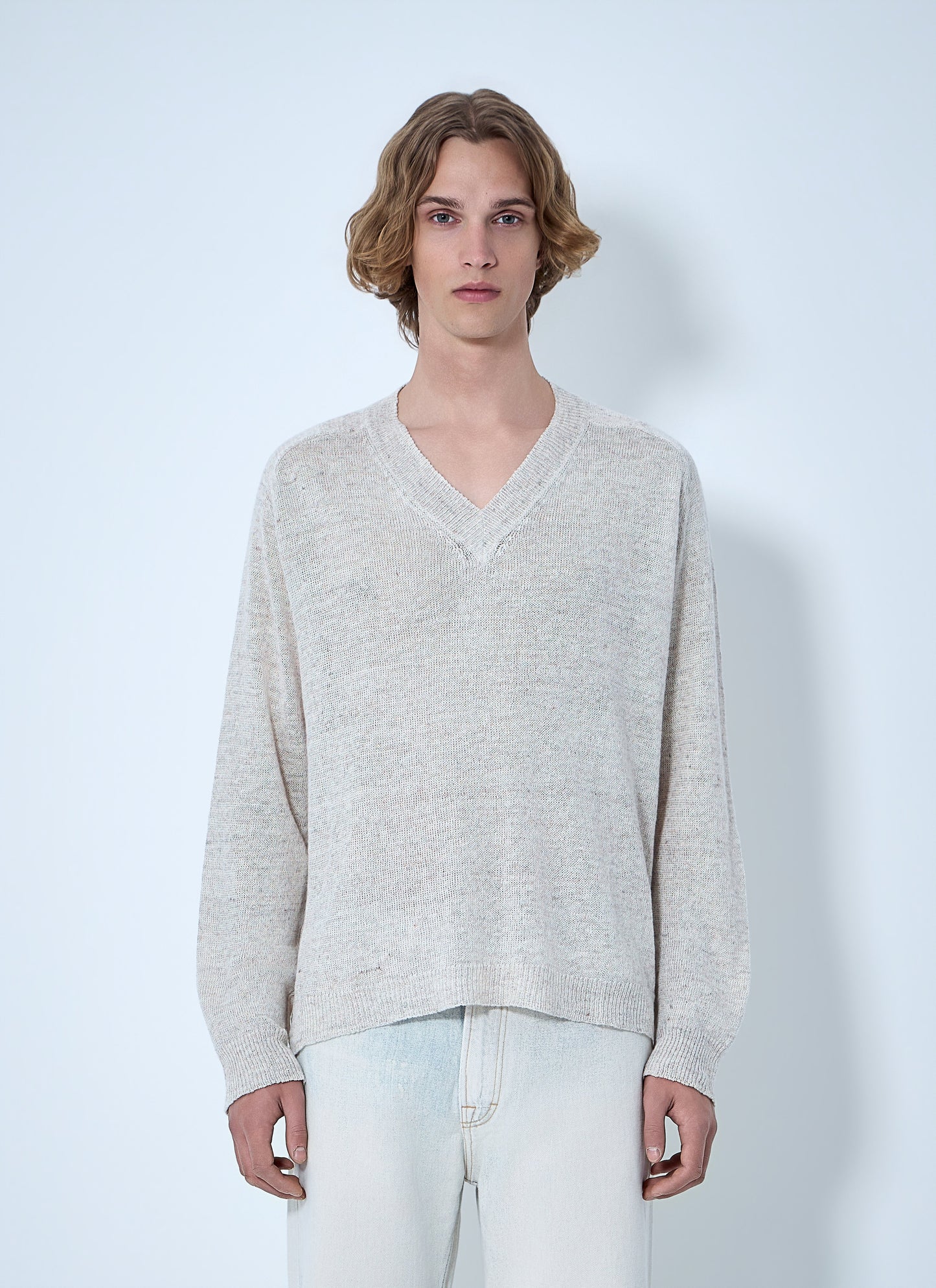 Our Legacy Men V-Neck Knit Sweater OUR LEGACY