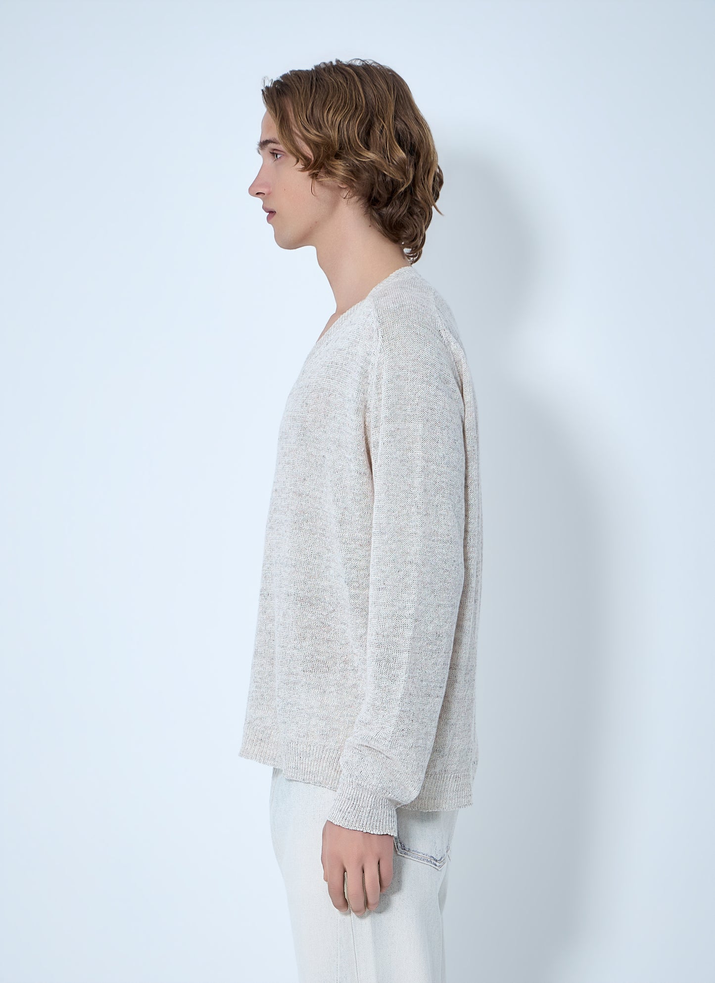 Our Legacy Men V-Neck Knit Sweater OUR LEGACY