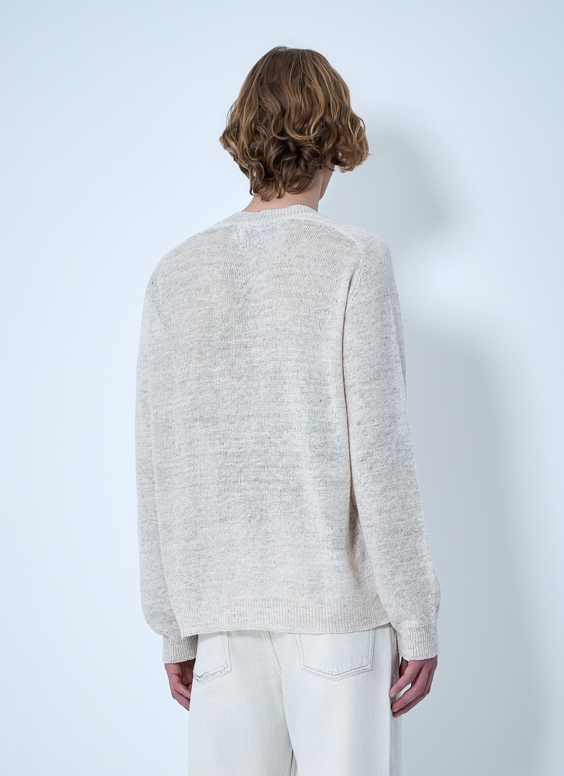 Our Legacy Men V-Neck Knit Sweater OUR LEGACY