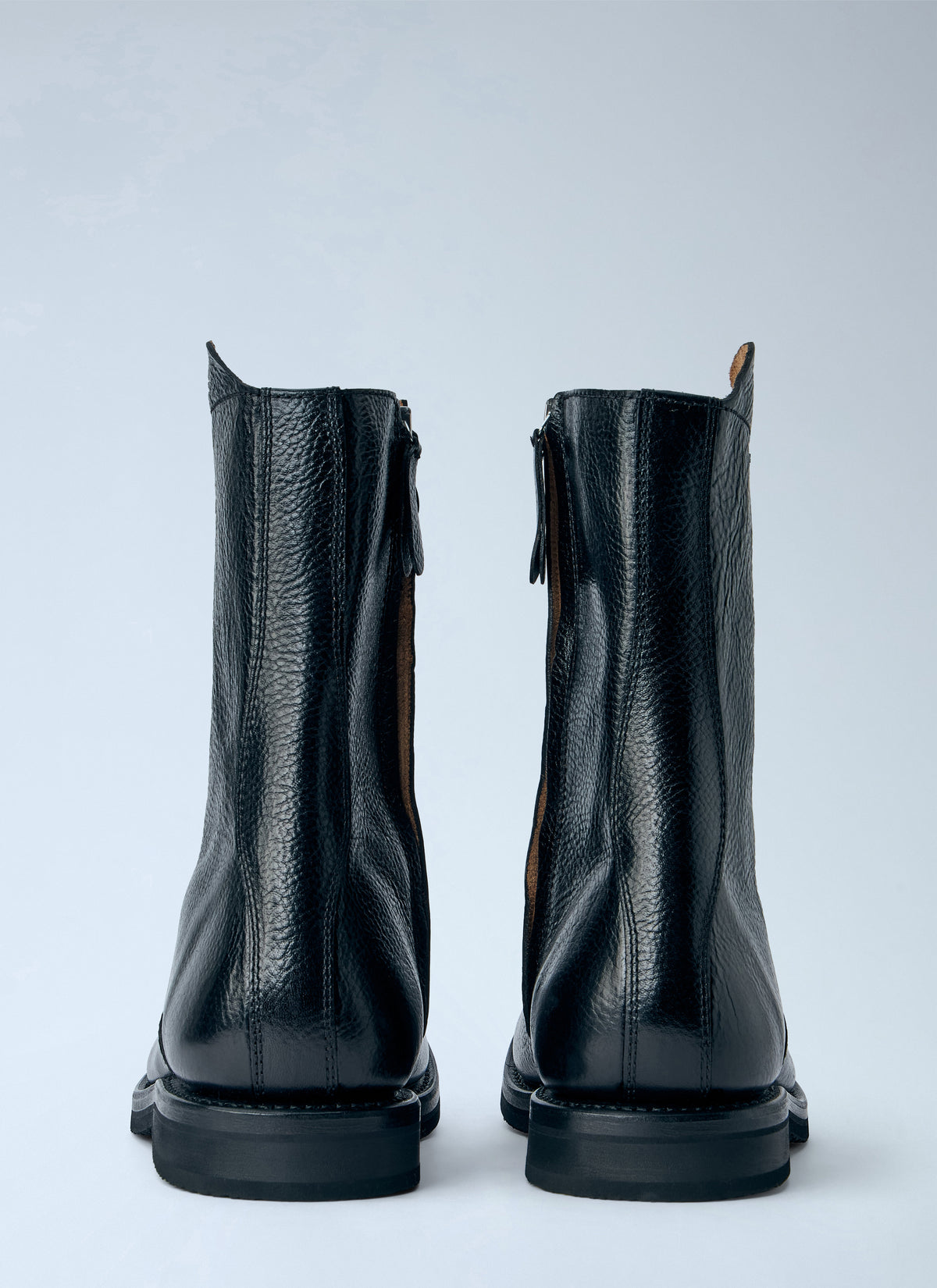 Our Legacy Men Moto Leather Boots OUR LEGACY
