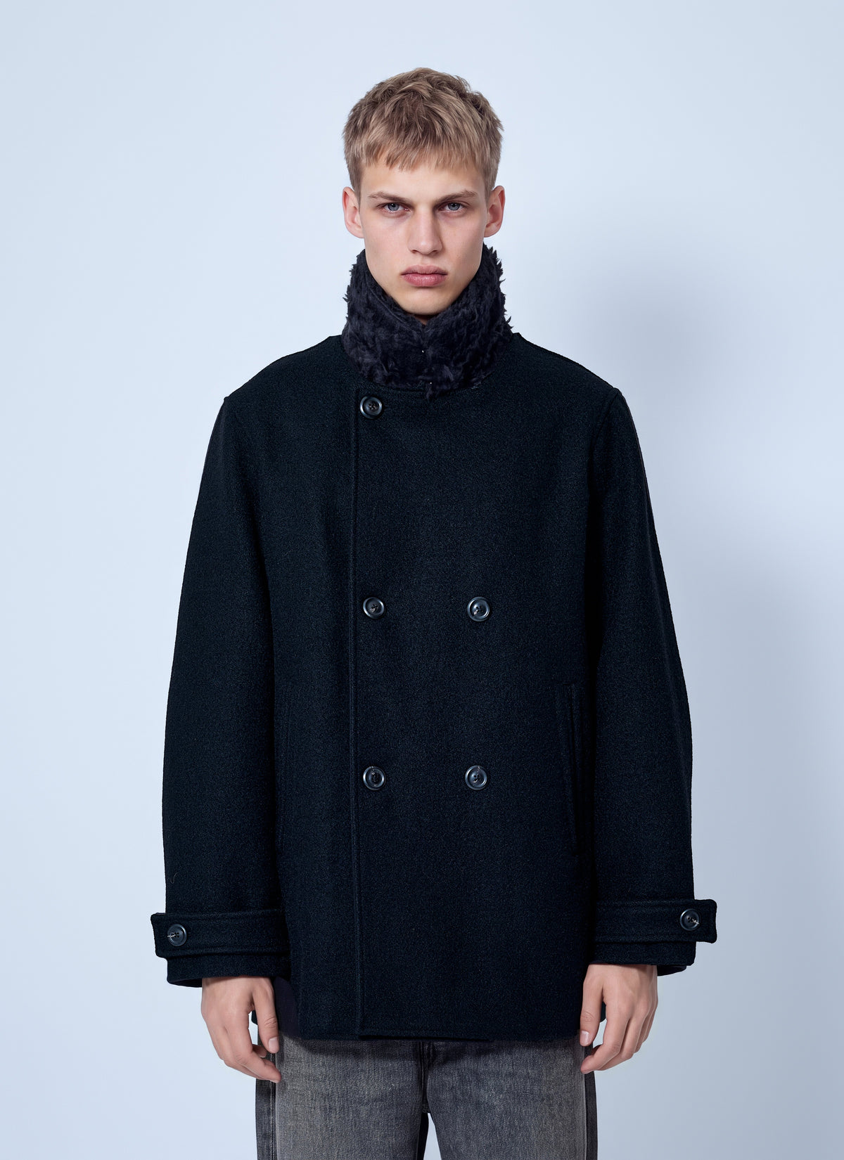 Our Legacy Men Wage Peacoat OUR LEGACY