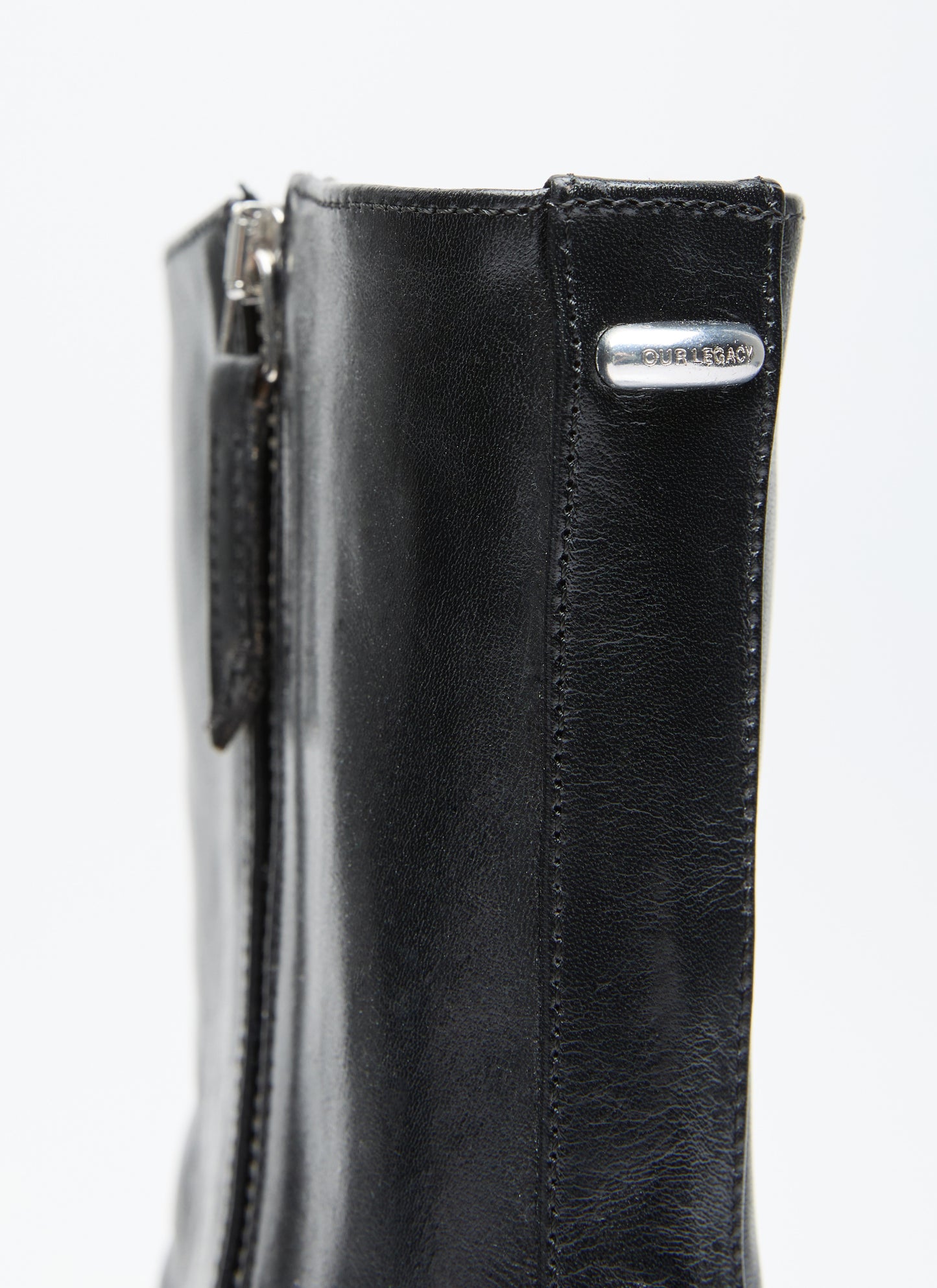 Our Legacy Women Slim Leather Boots OUR LEGACY