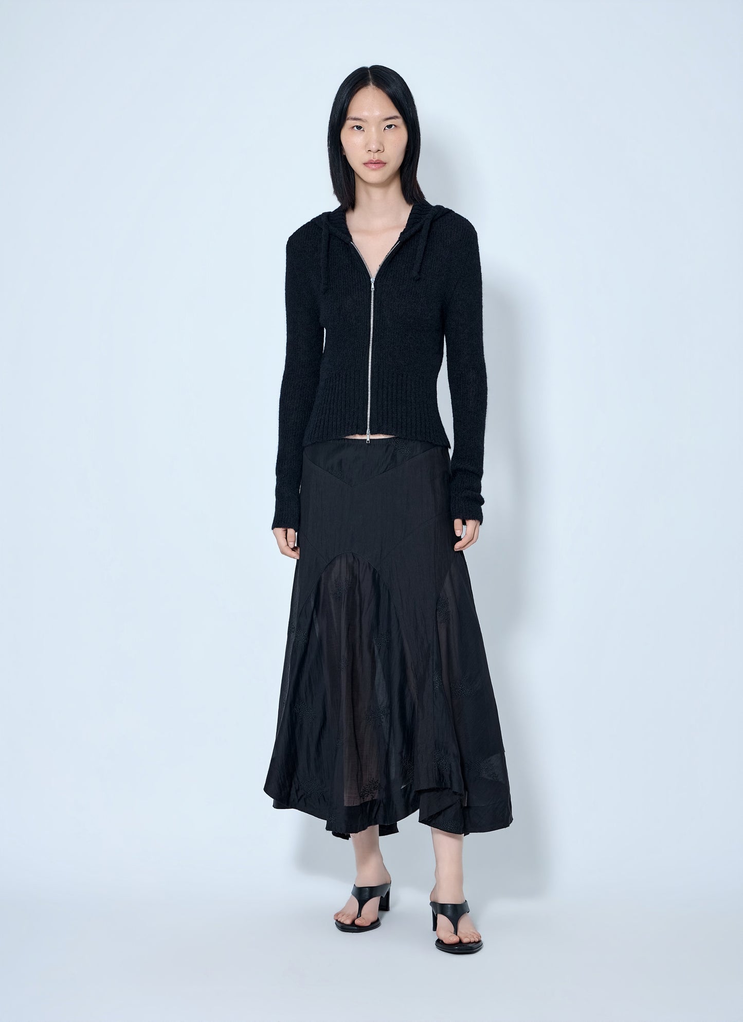 Our Legacy Women Compact Hooded Zip-Up Cardigan OUR LEGACY