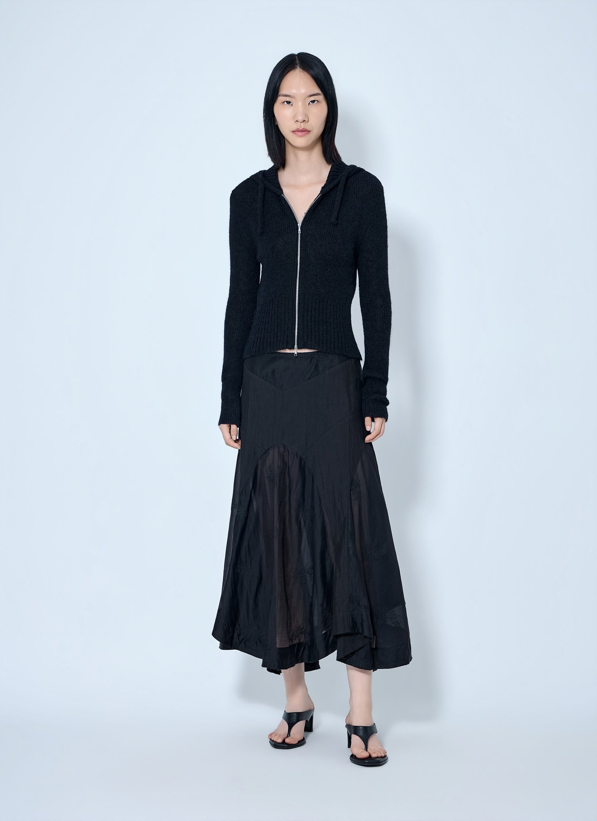 Our Legacy Women Compact Hooded Zip-Up Cardigan OUR LEGACY