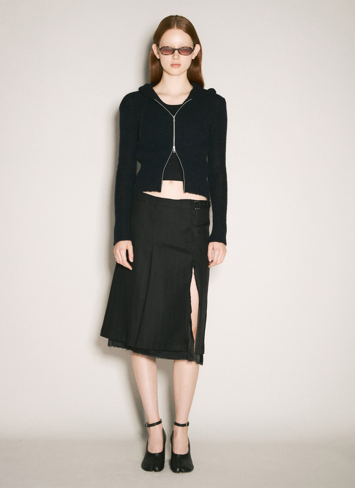 Our Legacy Women Compact Hooded Zip-Up Cardigan OUR LEGACY