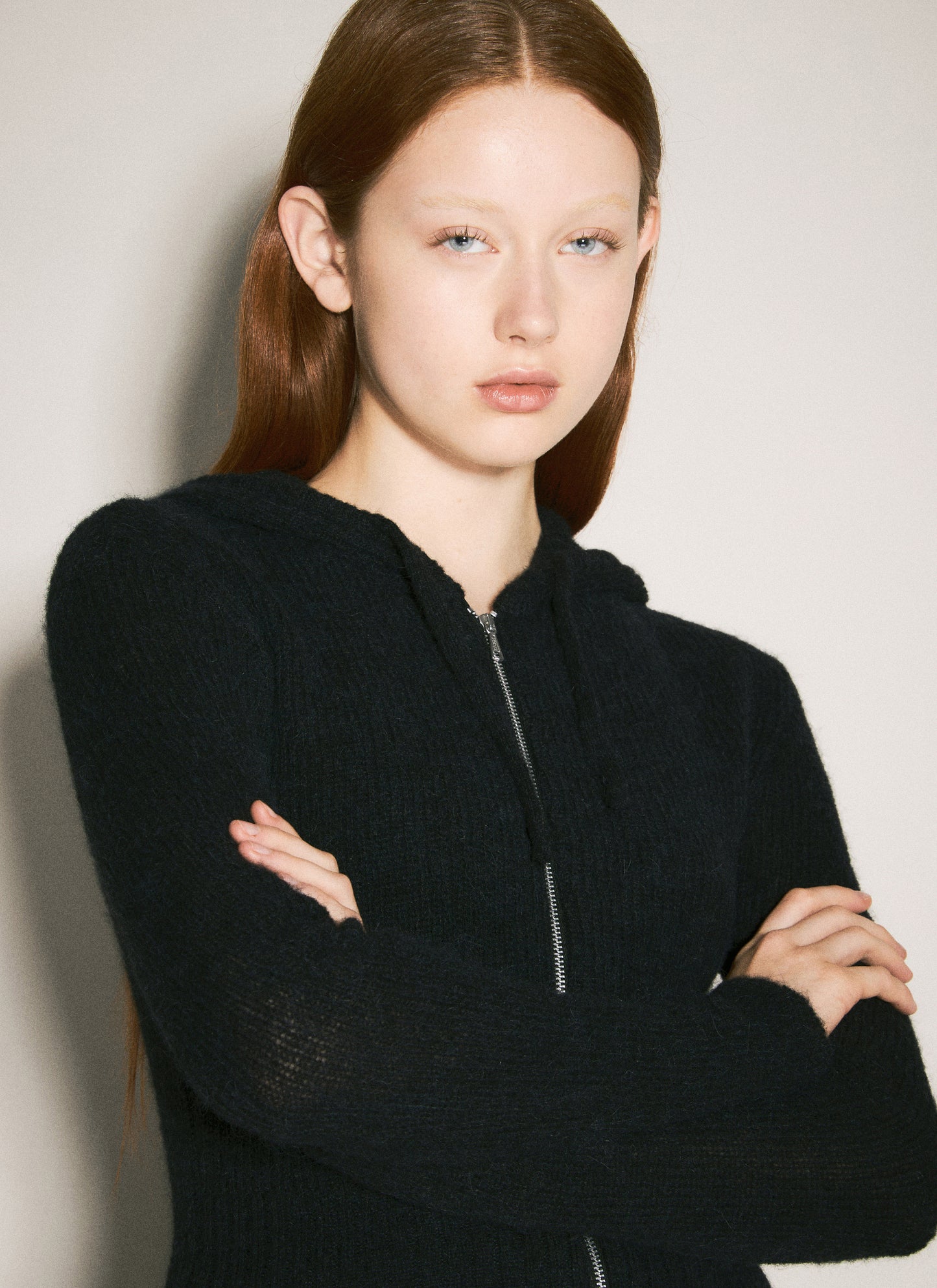 Our Legacy Women Compact Hooded Zip-Up Cardigan OUR LEGACY