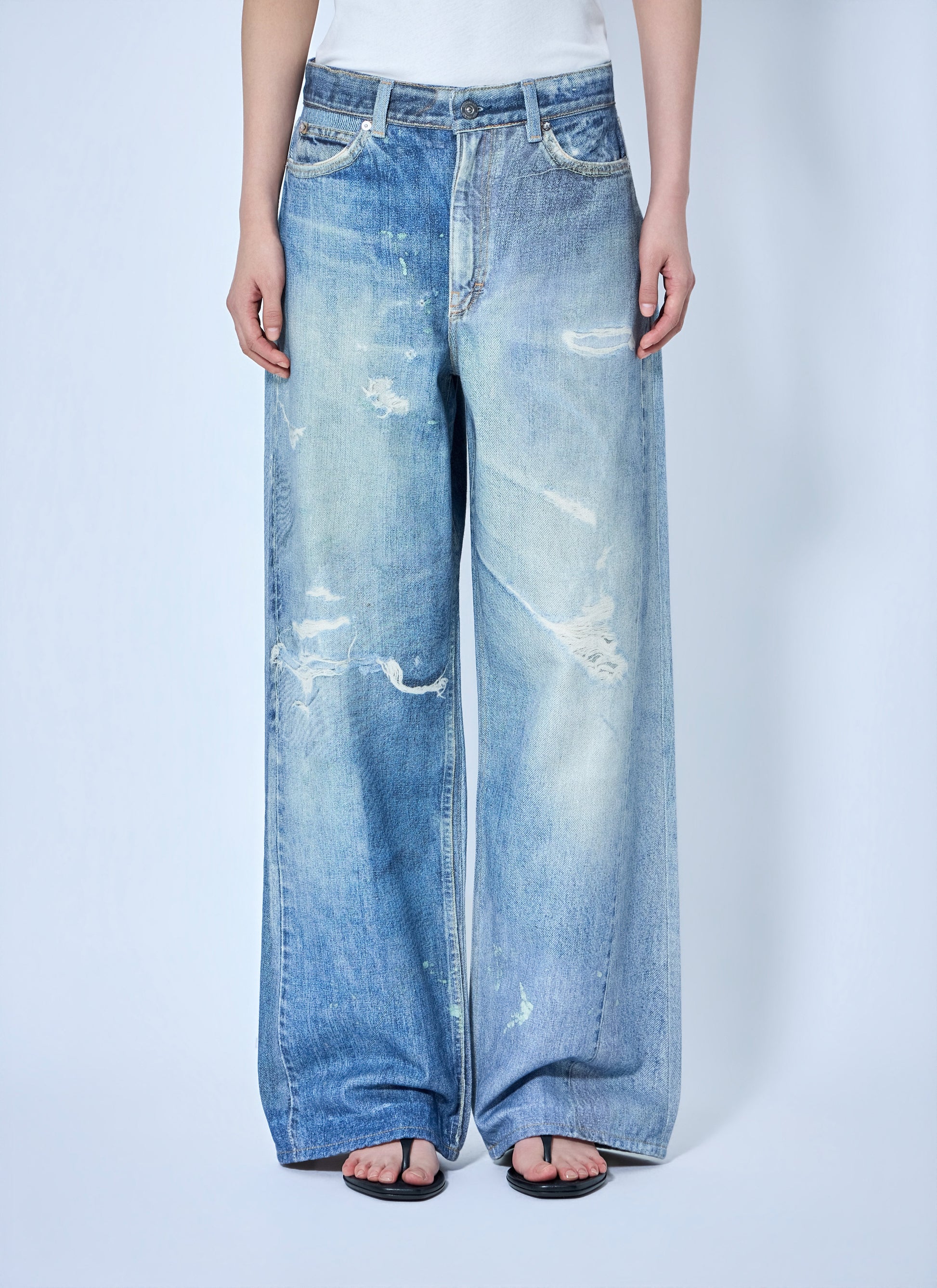 Our Legacy Women Full Cut Digital Print Jeans OUR LEGACY