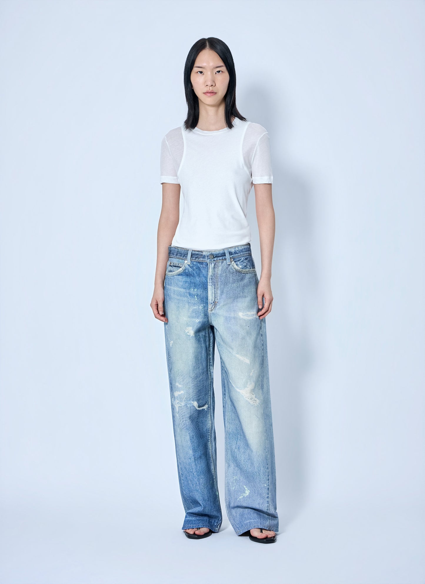 Our Legacy Women Full Cut Digital Print Jeans OUR LEGACY