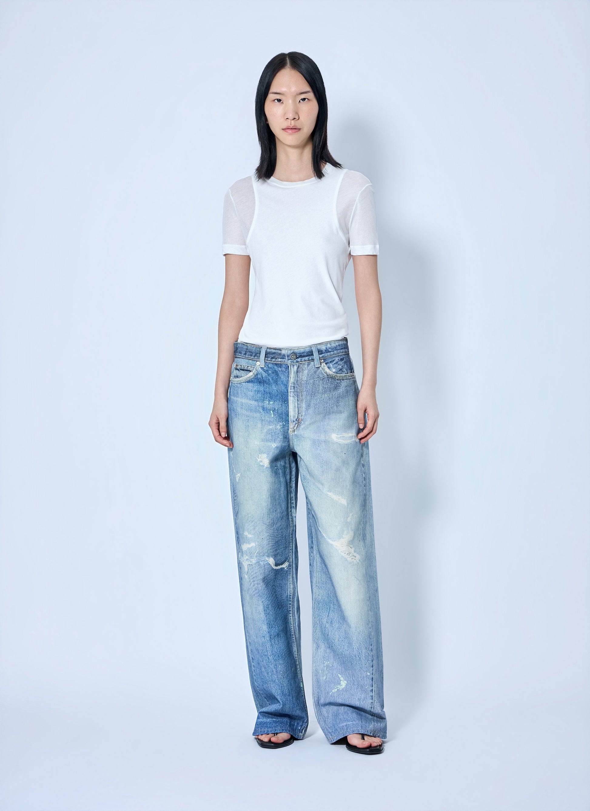 Our Legacy Women Full Cut Digital Print Jeans OUR LEGACY