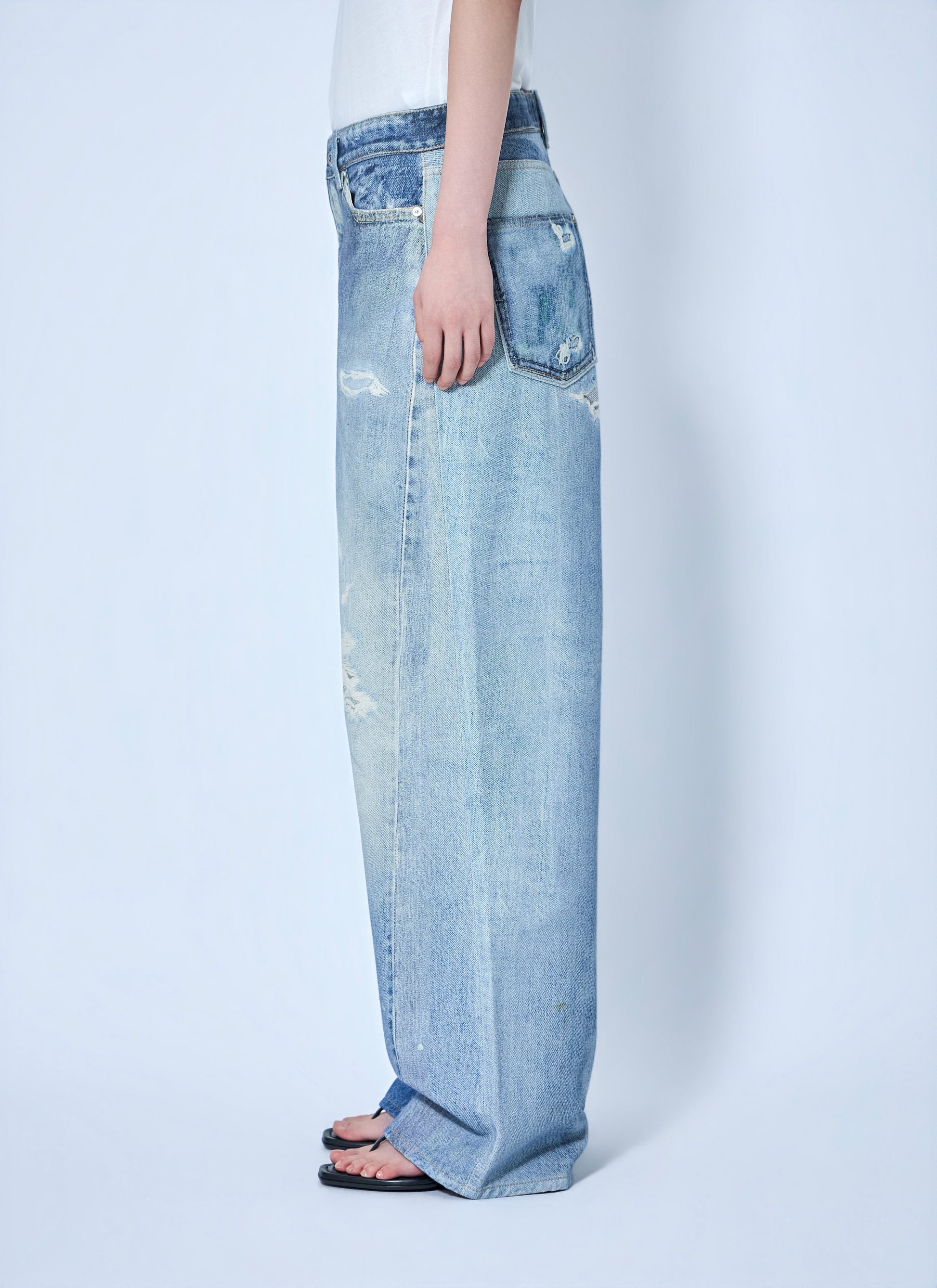 Our Legacy Women Full Cut Digital Print Jeans OUR LEGACY