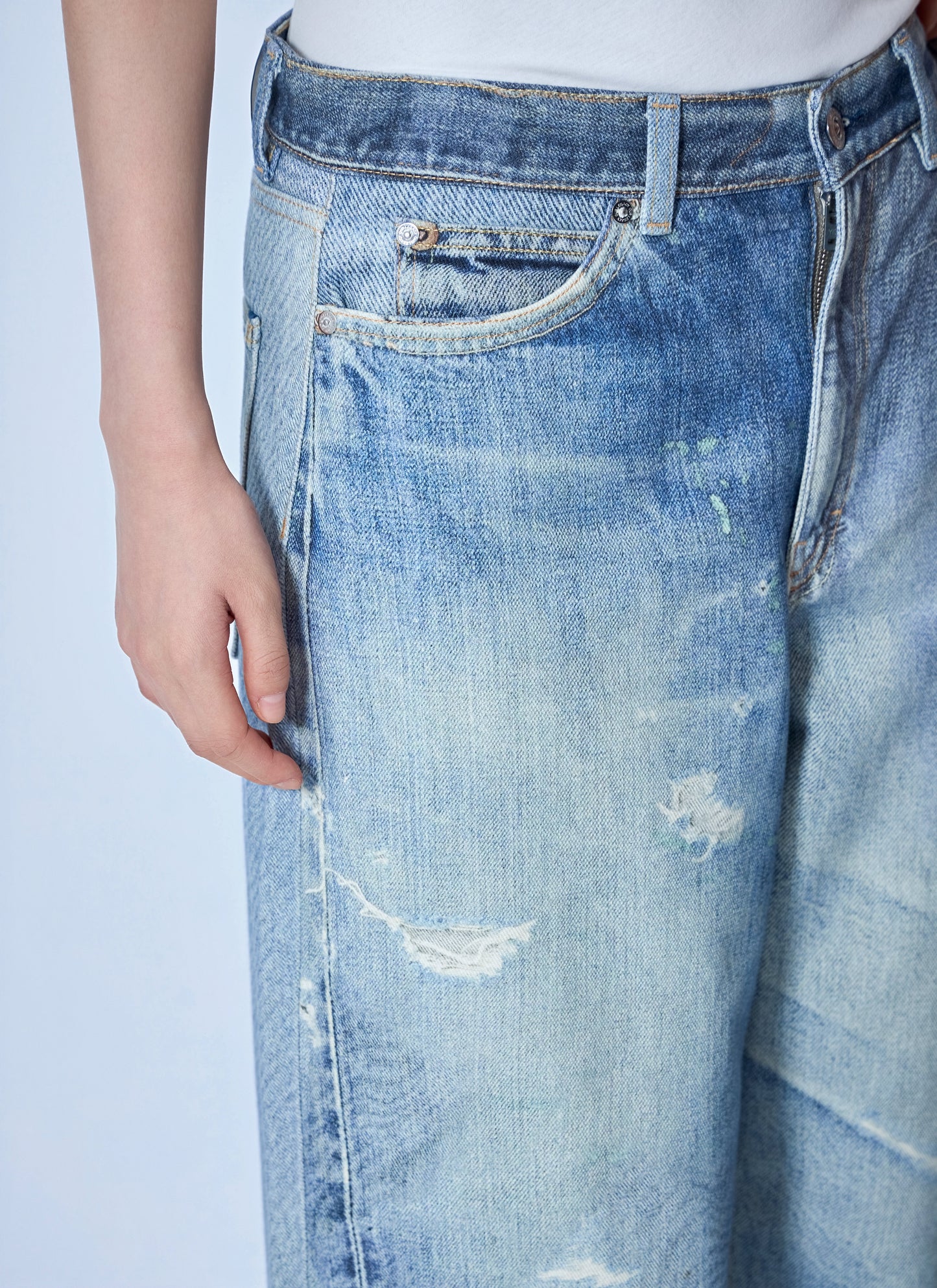 Our Legacy Women Full Cut Digital Print Jeans OUR LEGACY