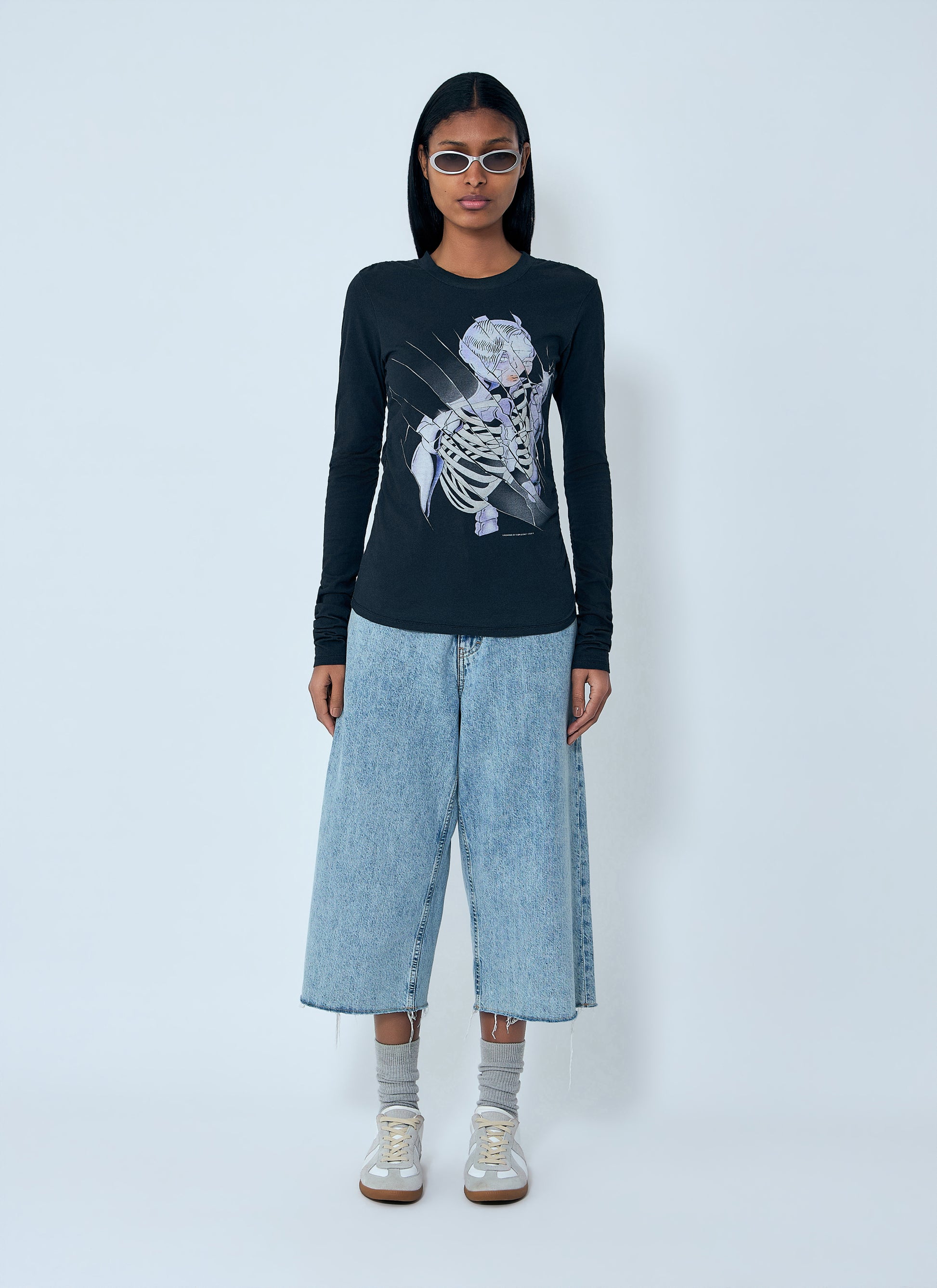 Our Legacy Women Strain Slim T-Shirt OUR LEGACY