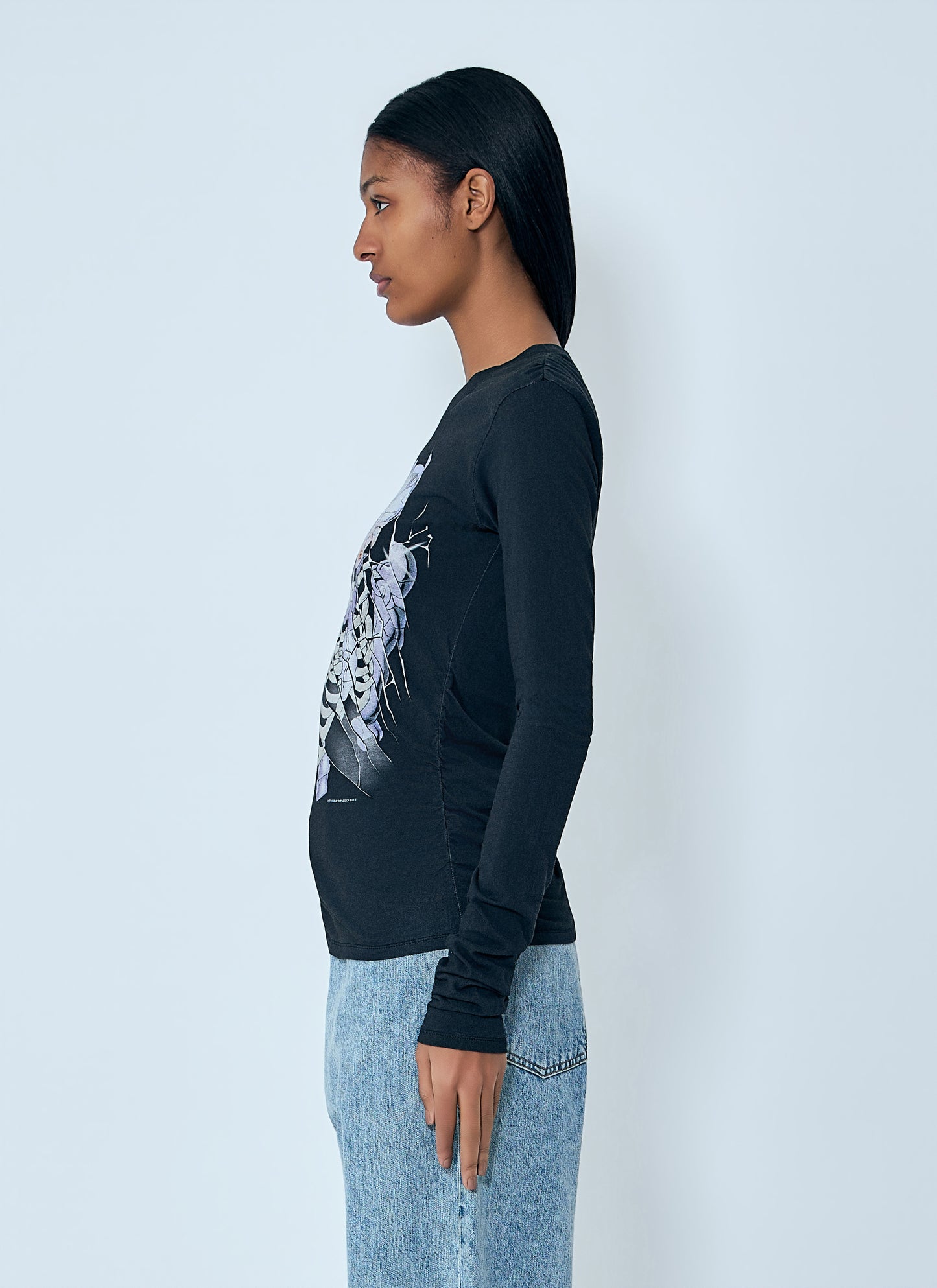 Our Legacy Women Strain Slim T-Shirt OUR LEGACY
